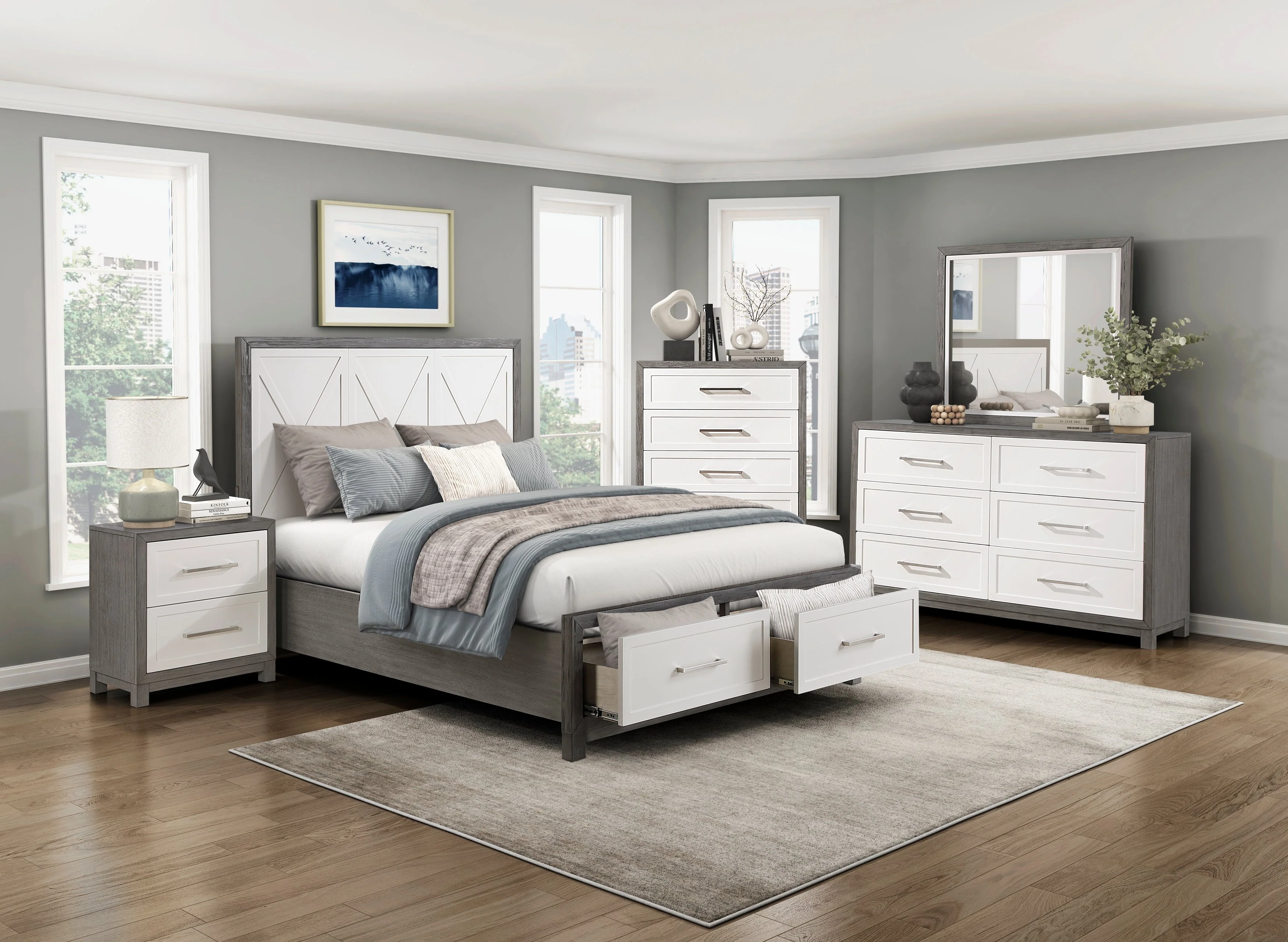 Rowan Two-tone Dresser - Image 5