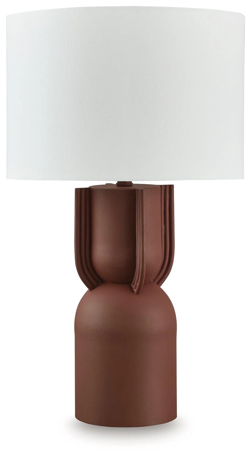 Rowandale Brick Red Table Lamp - Image 2