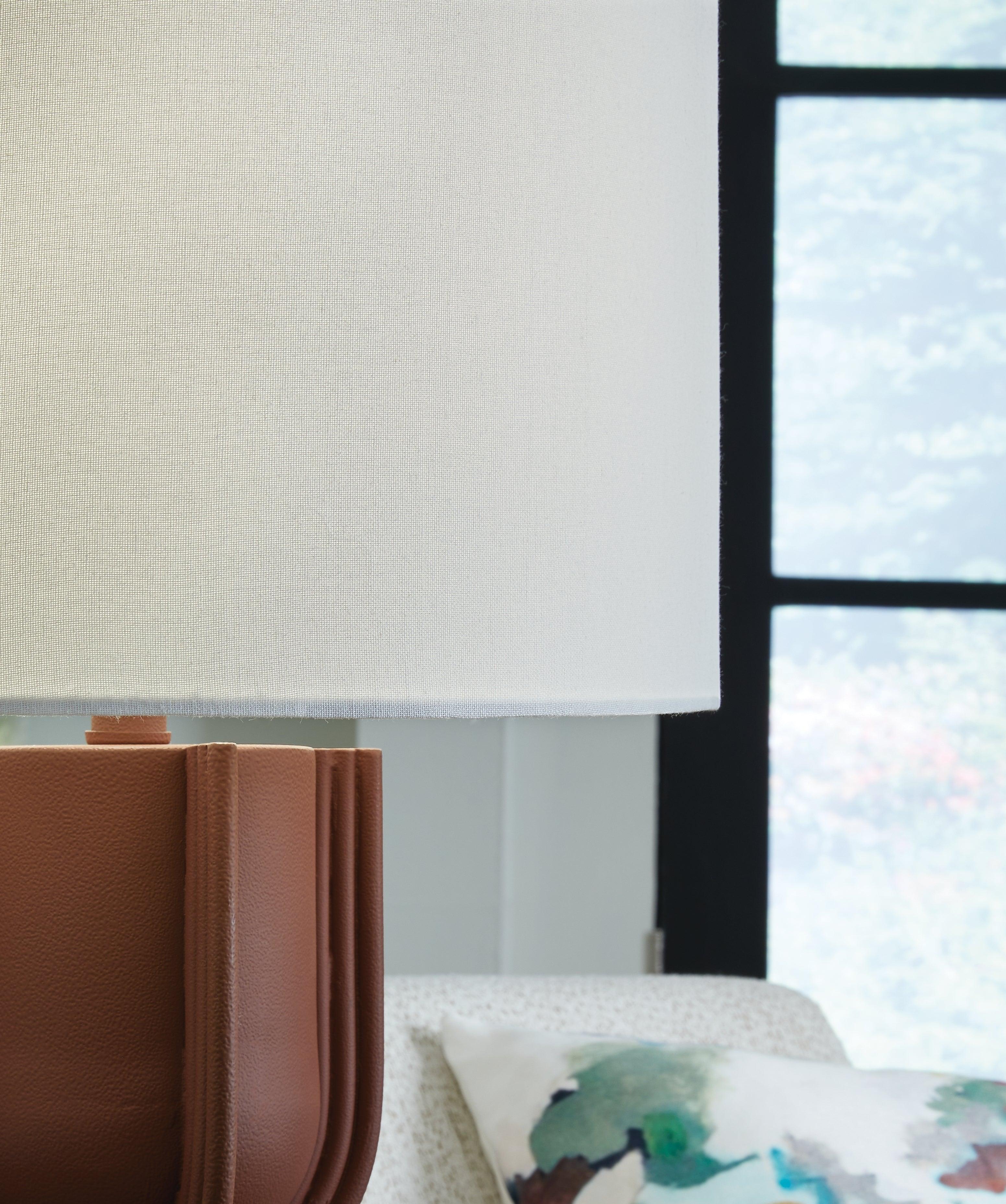 Rowandale Brick Red Table Lamp - Image 3