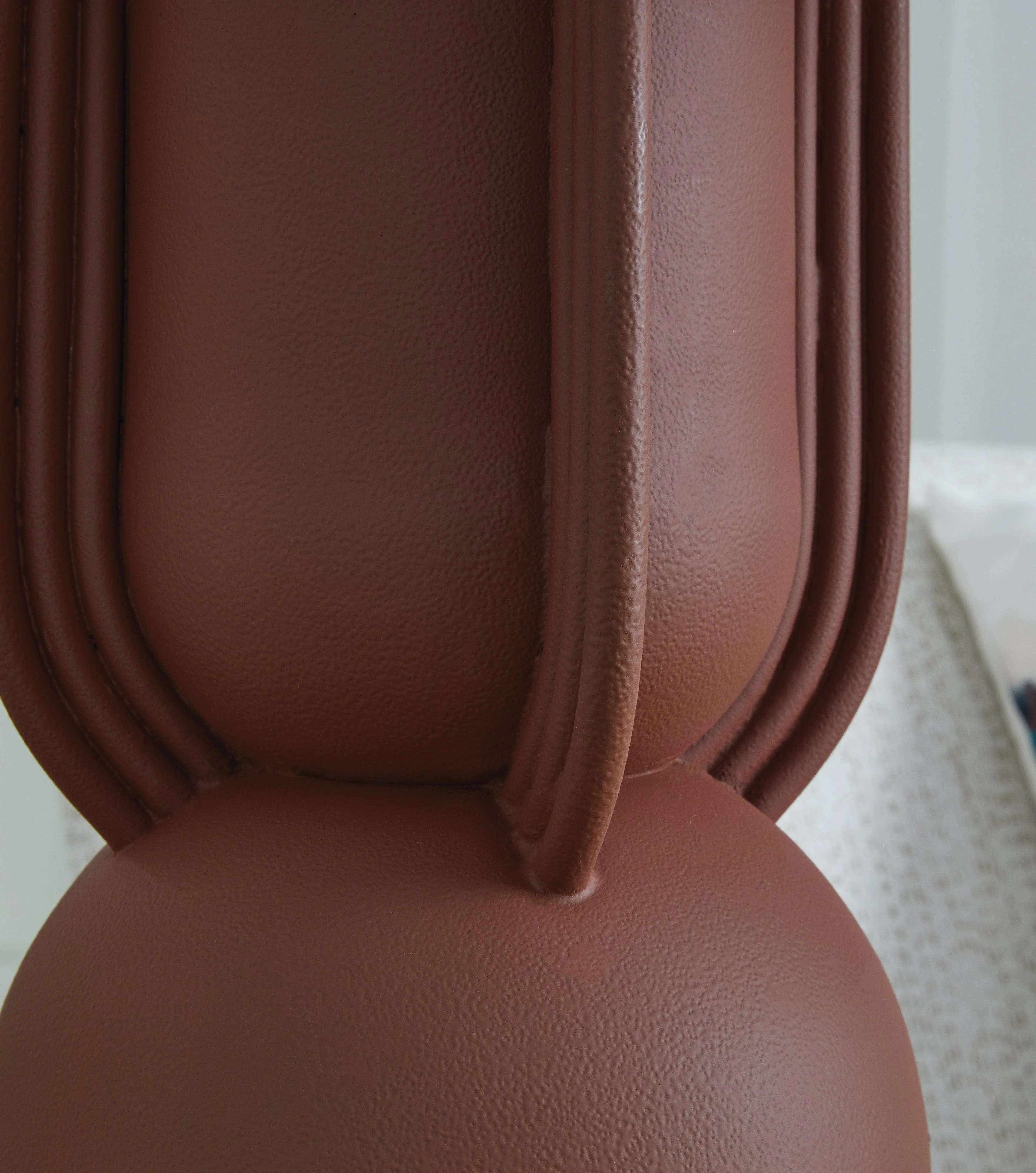 Rowandale Brick Red Table Lamp - Image 4