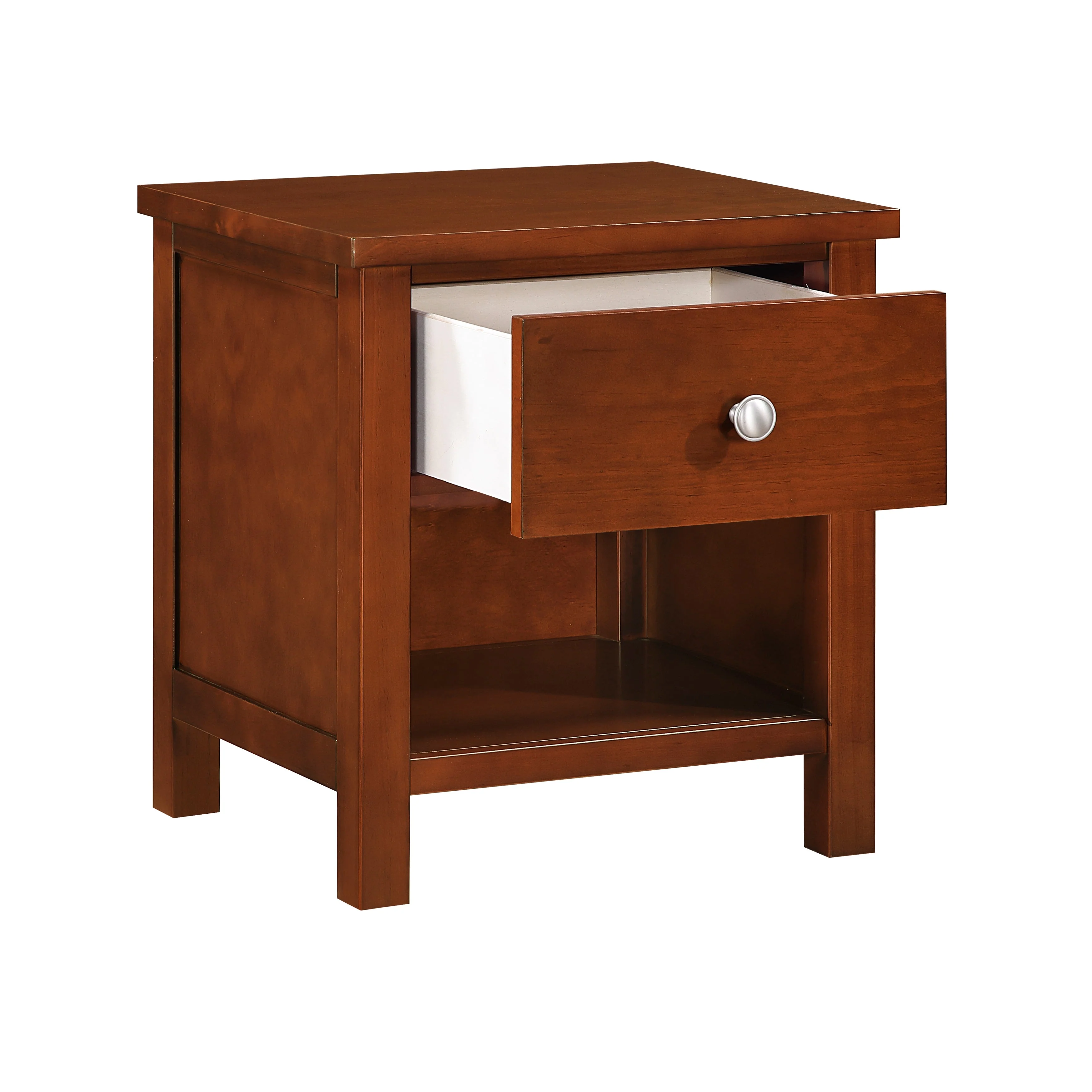 Rowe Dark Cherry Drawer Night Stand - Image 3