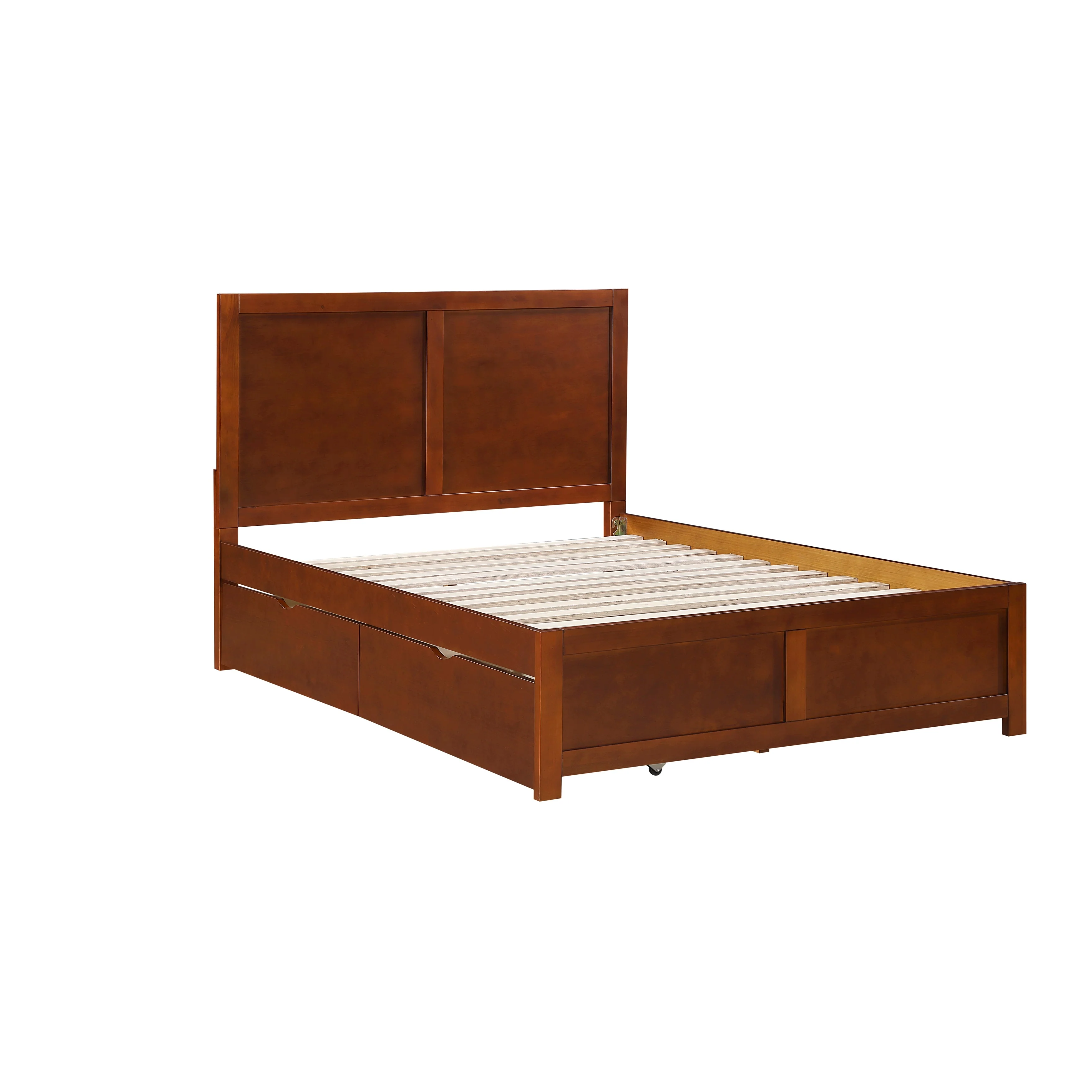 Rowe Dark Cherry Full Platform Bed - Image 14