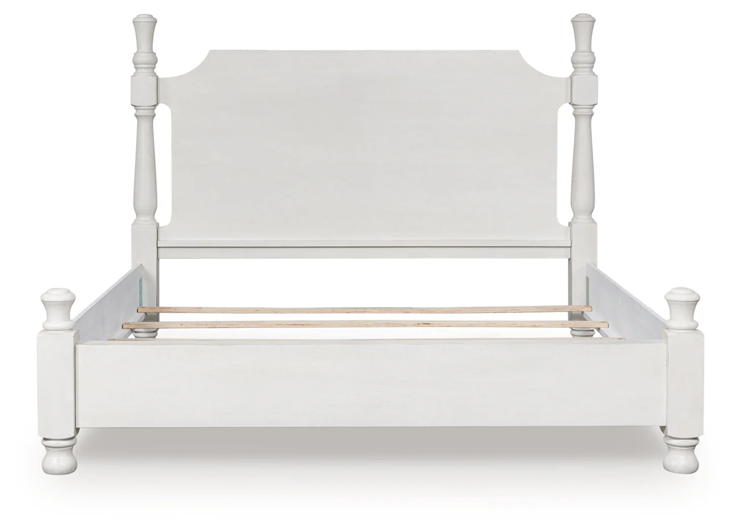 Rowlenstown Antique White Queen Poster Bed - Image 2