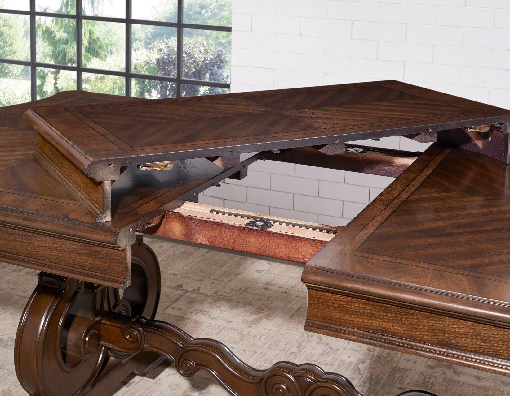 Royale 76-96 inch Table with 20 inch Leaf - Image 5