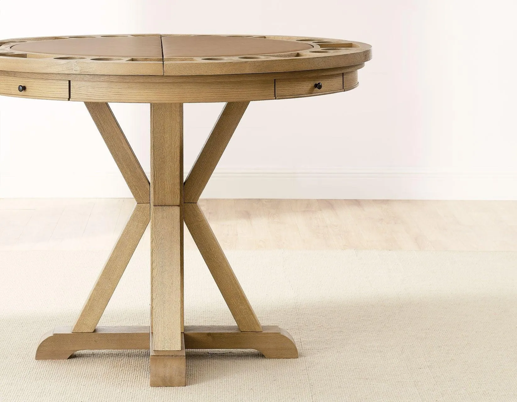Rylie 6-Piece Counter Game Dining Set, Natural Finish - Image 19