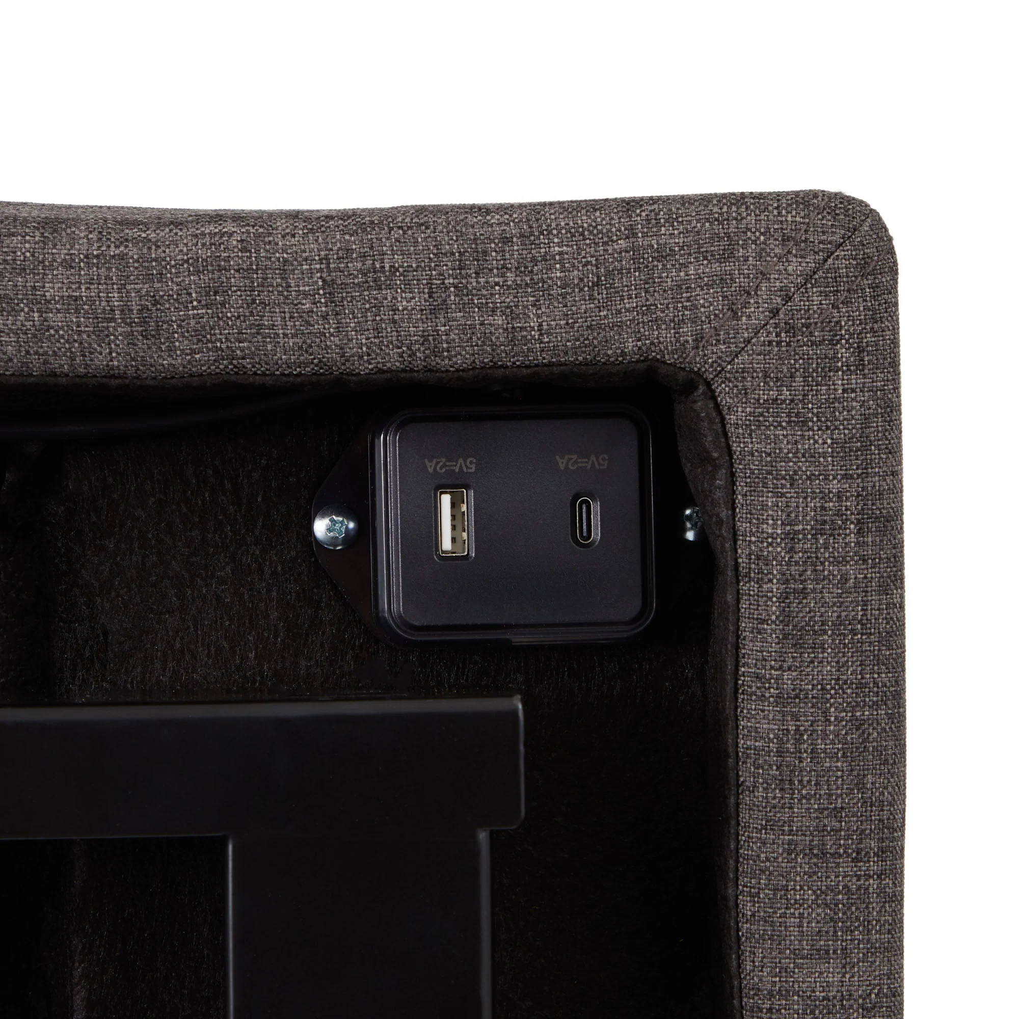 S655  Charcoal Twin XL Adjustable Base - Image 8