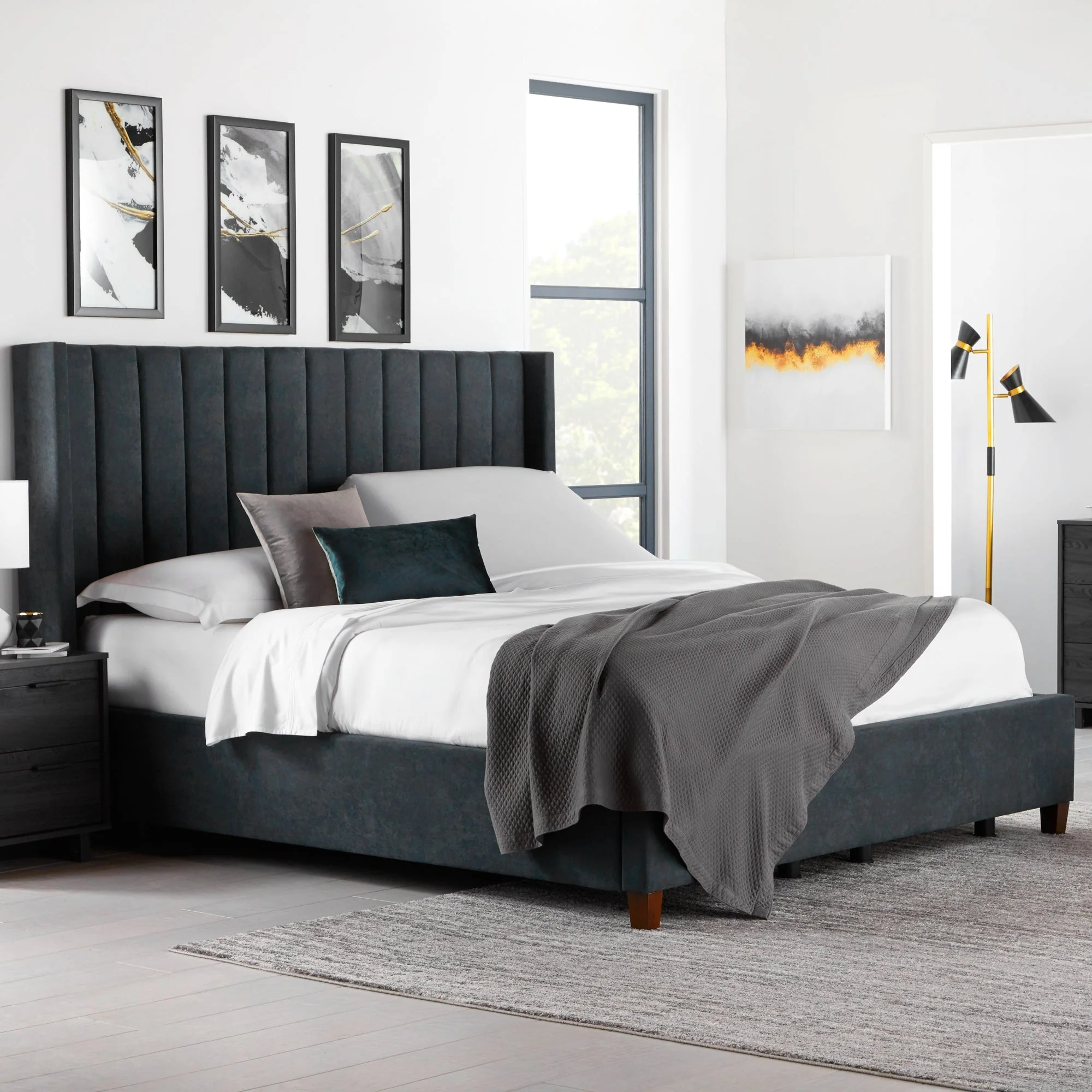 S755 Charcoal Twin XL Adjustable Base - Image 4