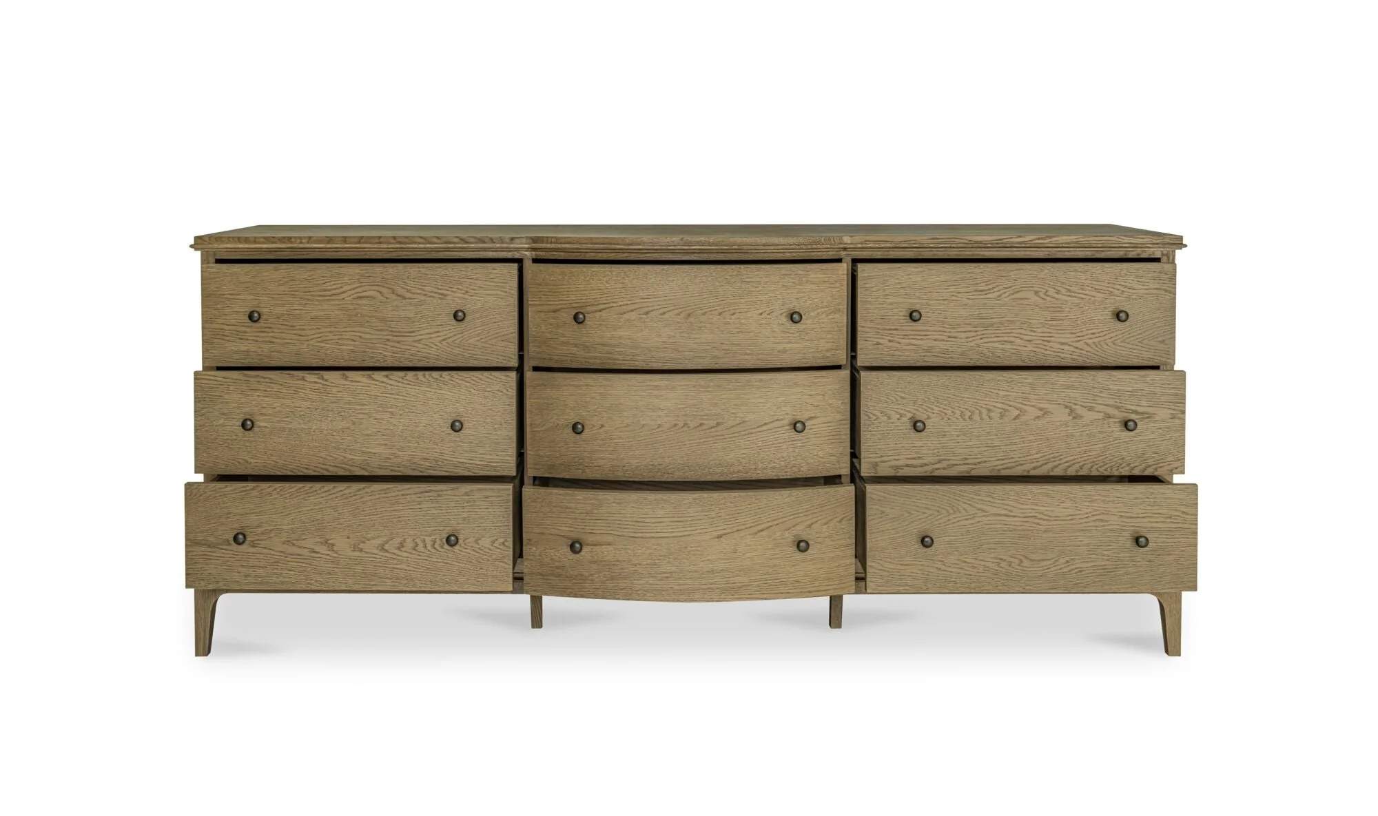 Sadie 9 Drawer Dresser Brown - Image 4