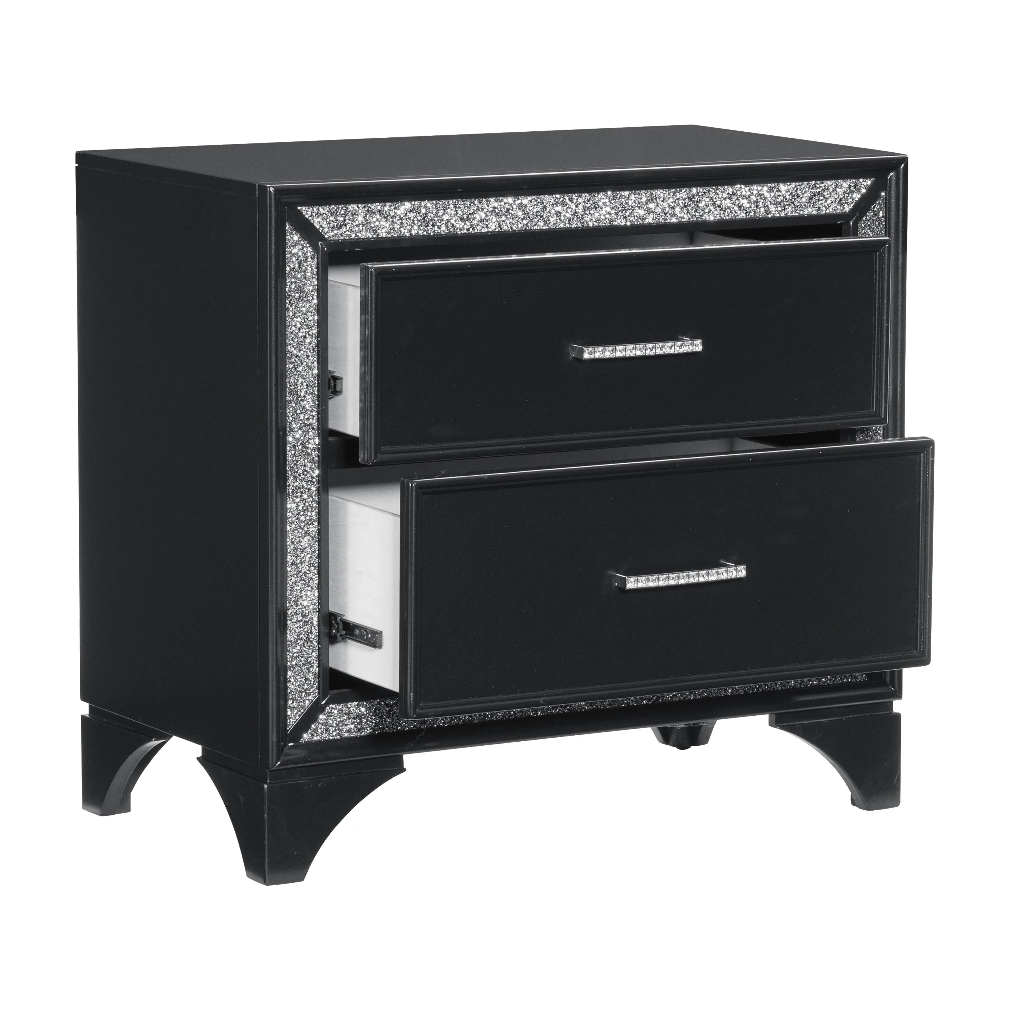 Salon Black Nightstand - Image 4