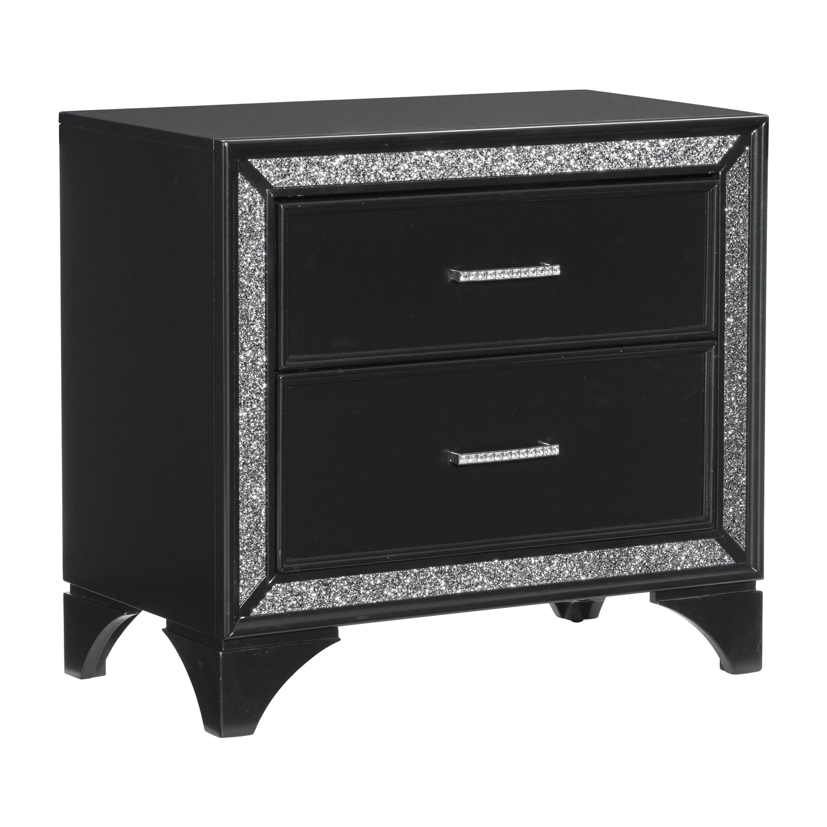 Salon Black Nightstand - Image 6