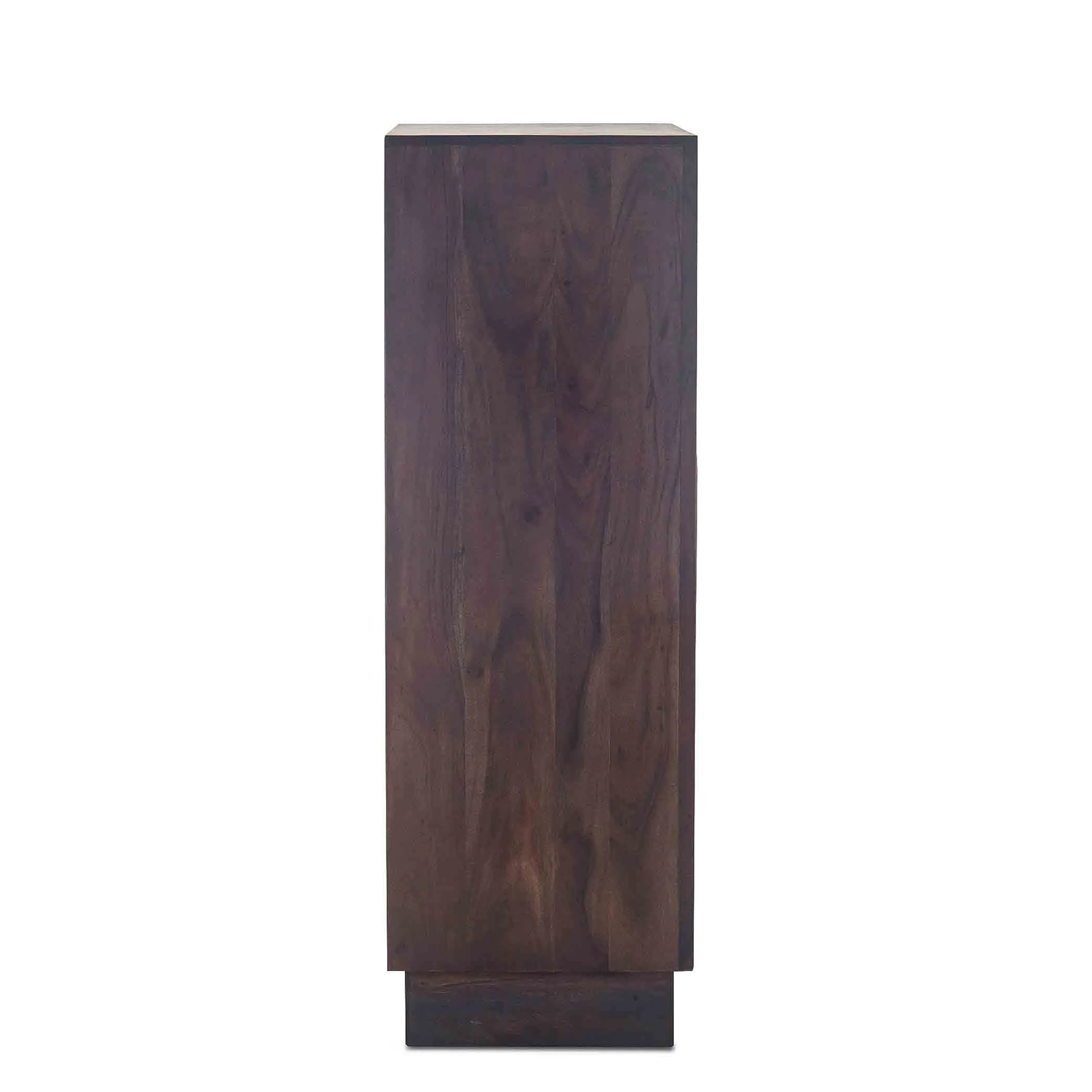 San Marino 34" Wide Tall Chest in Raw Walnut - Image 4