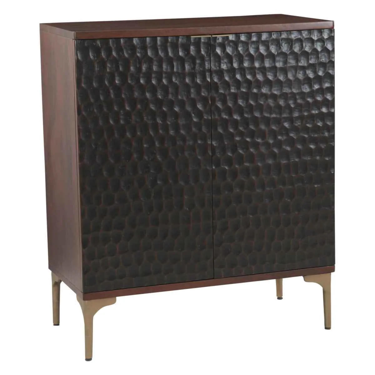 Santa Cruz 39" Bar Cabinet in Two Tone - Image 4