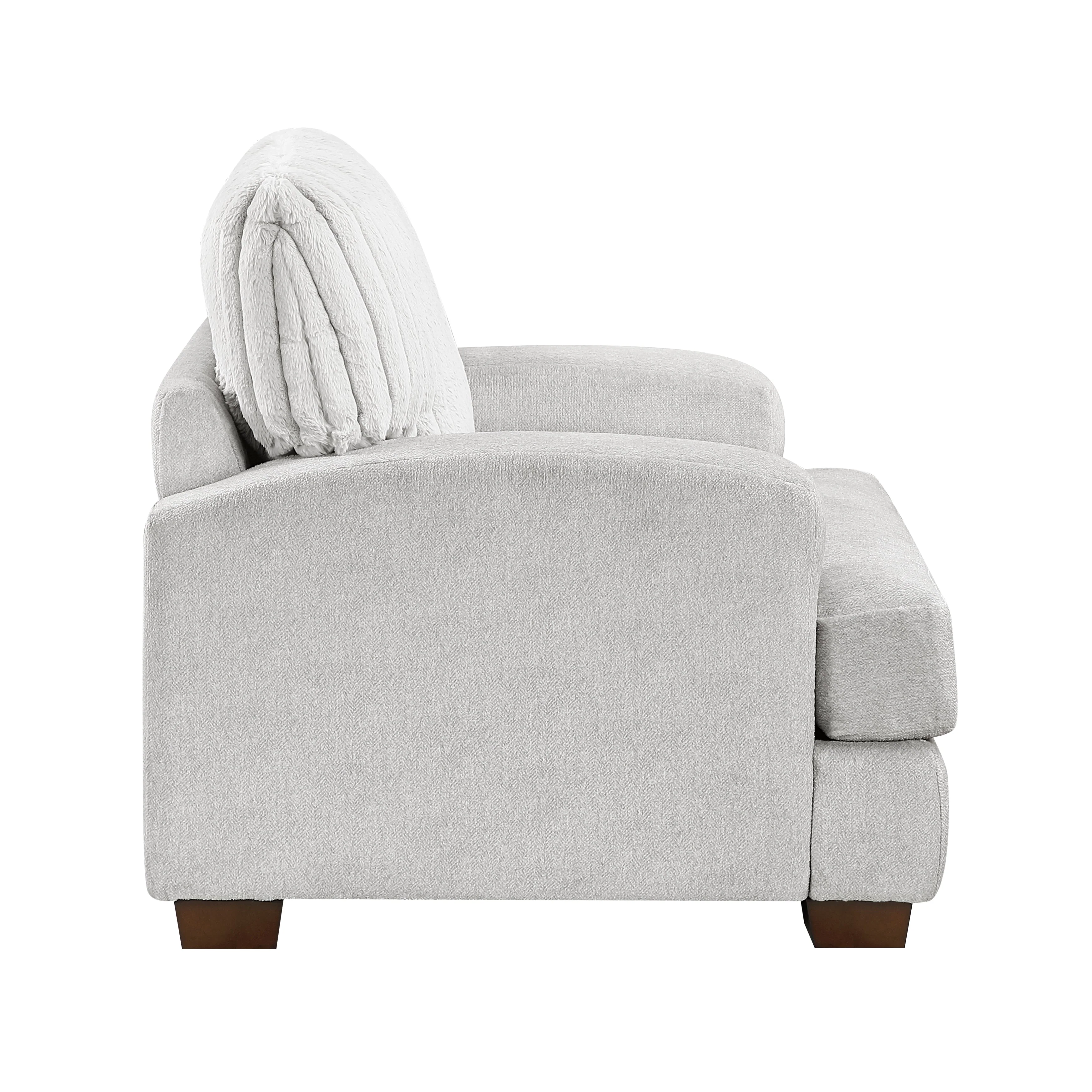 Santiago Light Gray Chair - Image 3