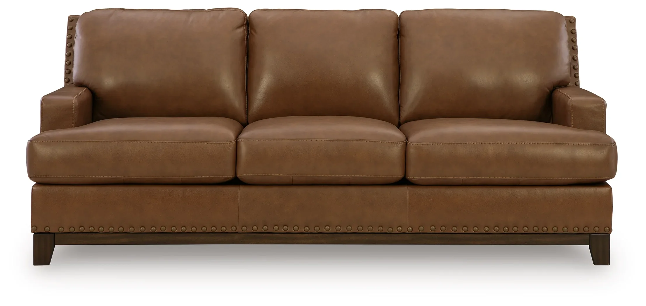 Saonara Amber Genuine Leather Sofa - Image 3