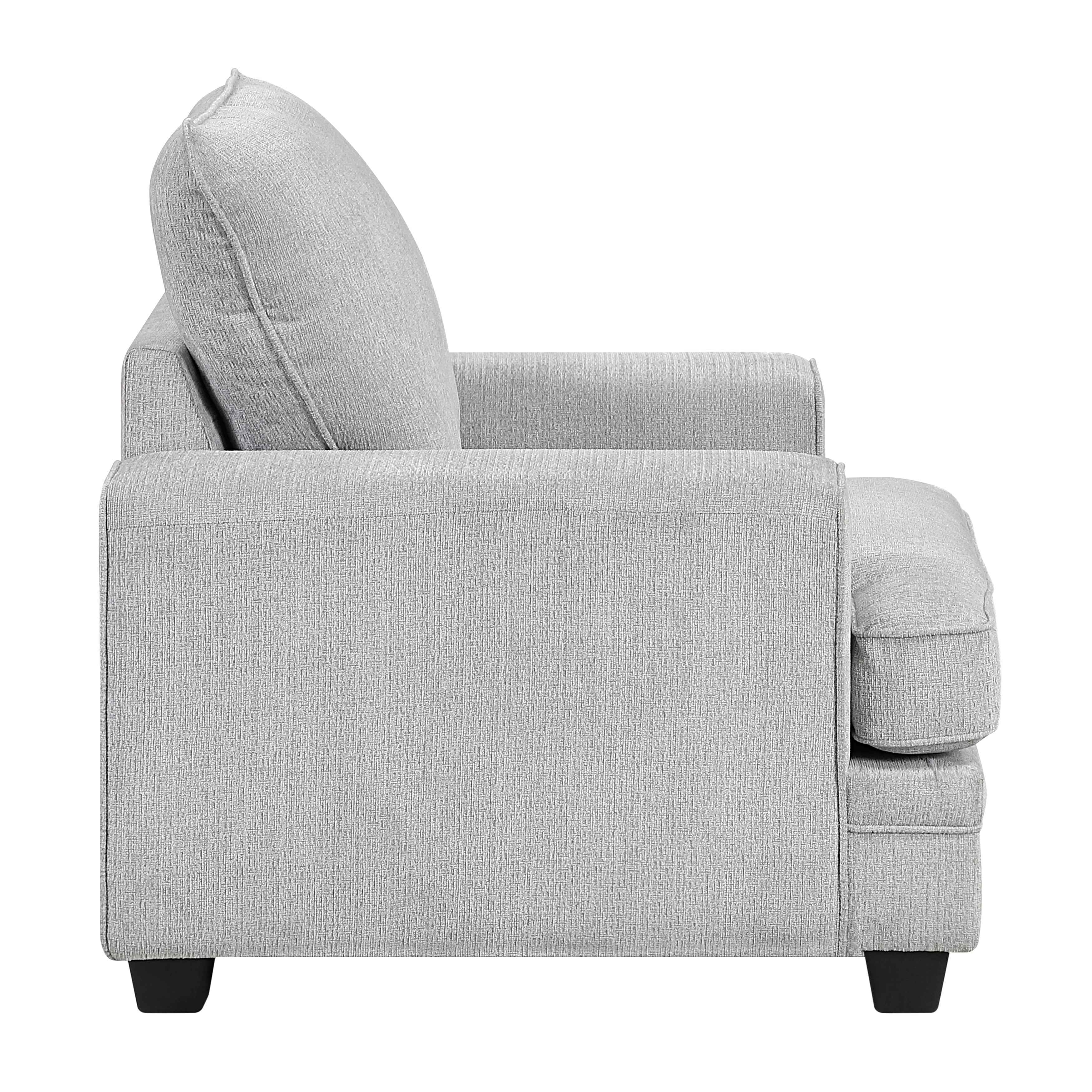 Sarah Stone Gray Living Room Set - Image 12