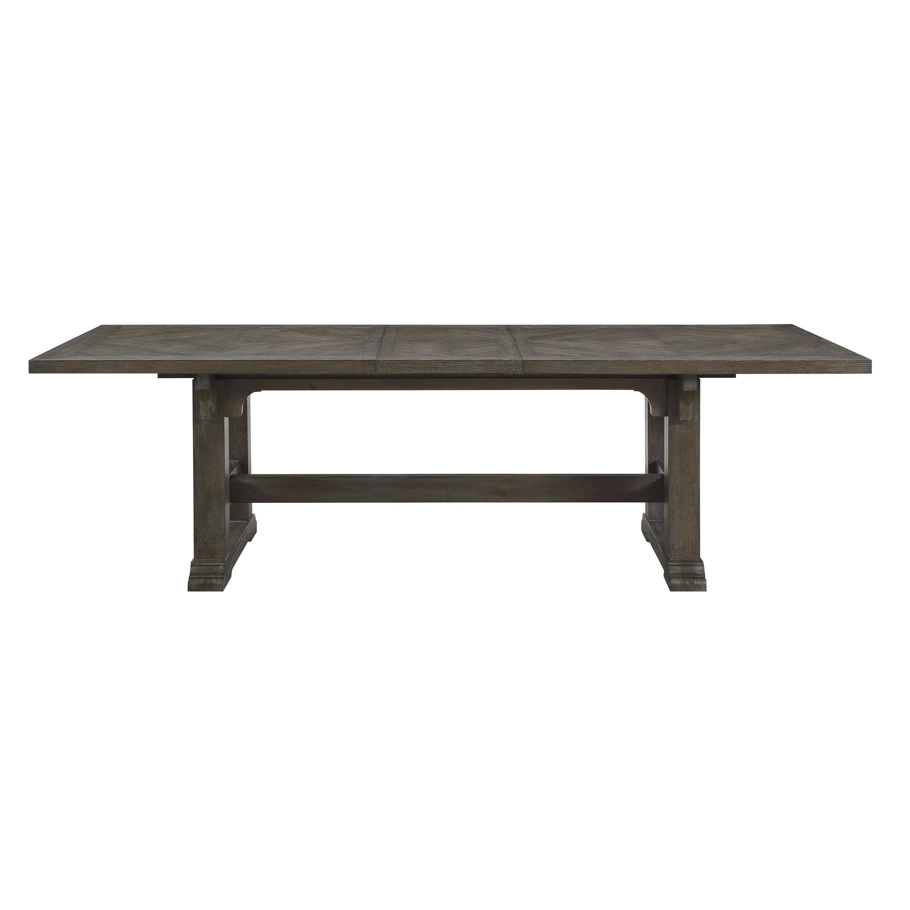 Sarasota Driftwood Brown Extendable Dining Set - Image 3