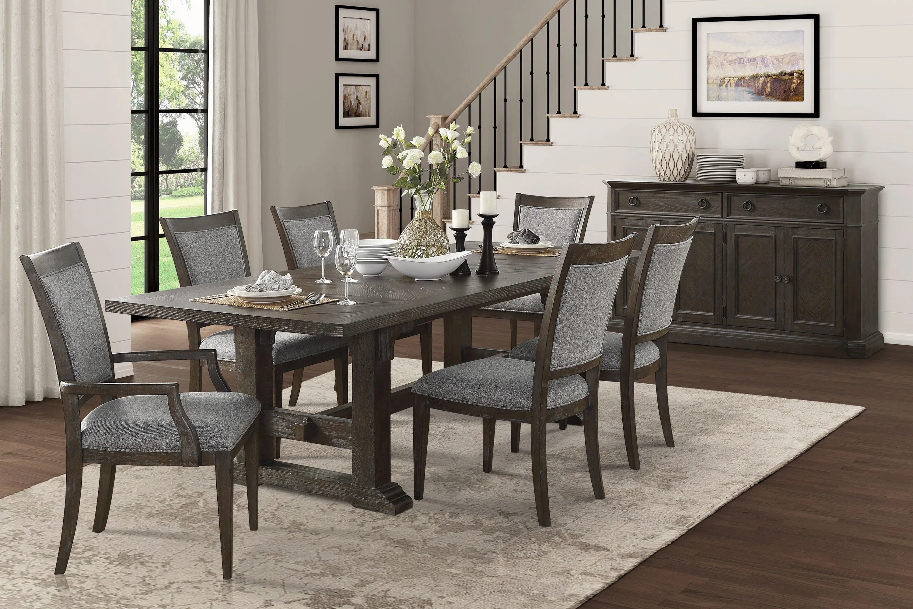 Sarasota Driftwood Brown Server - Image 3