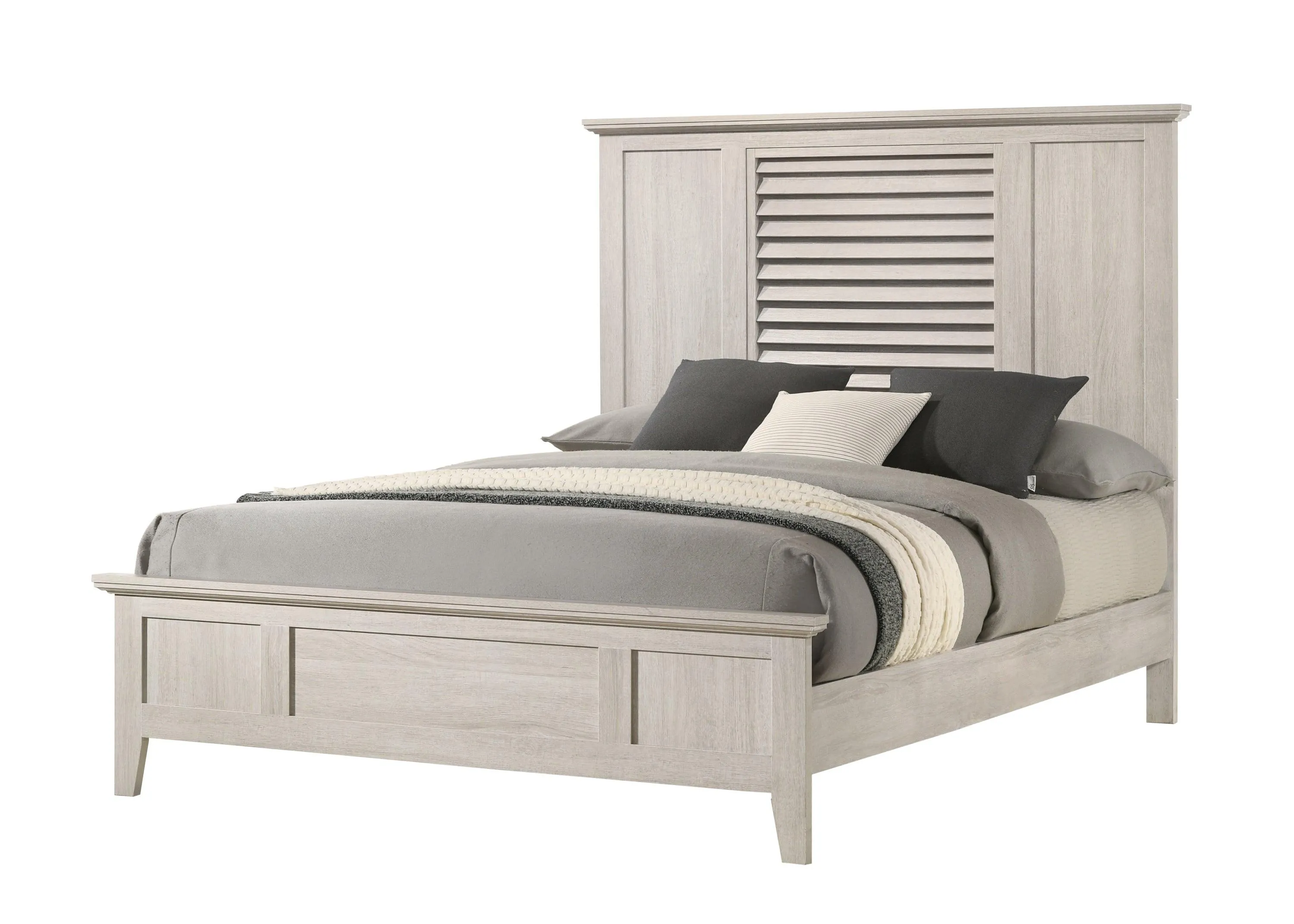 Sarter White Panel Bedroom Set - Image 2