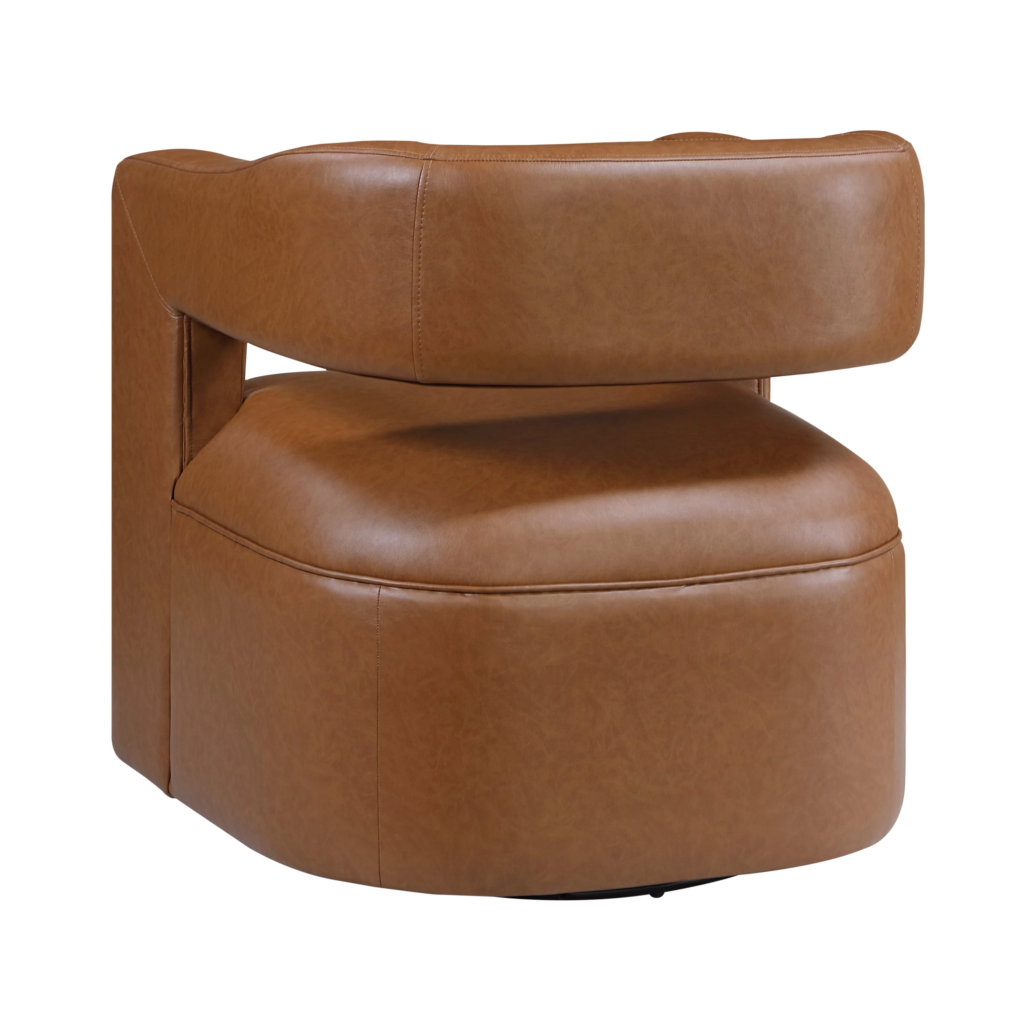 Sawyer Camel Swivel Chair - Image 4