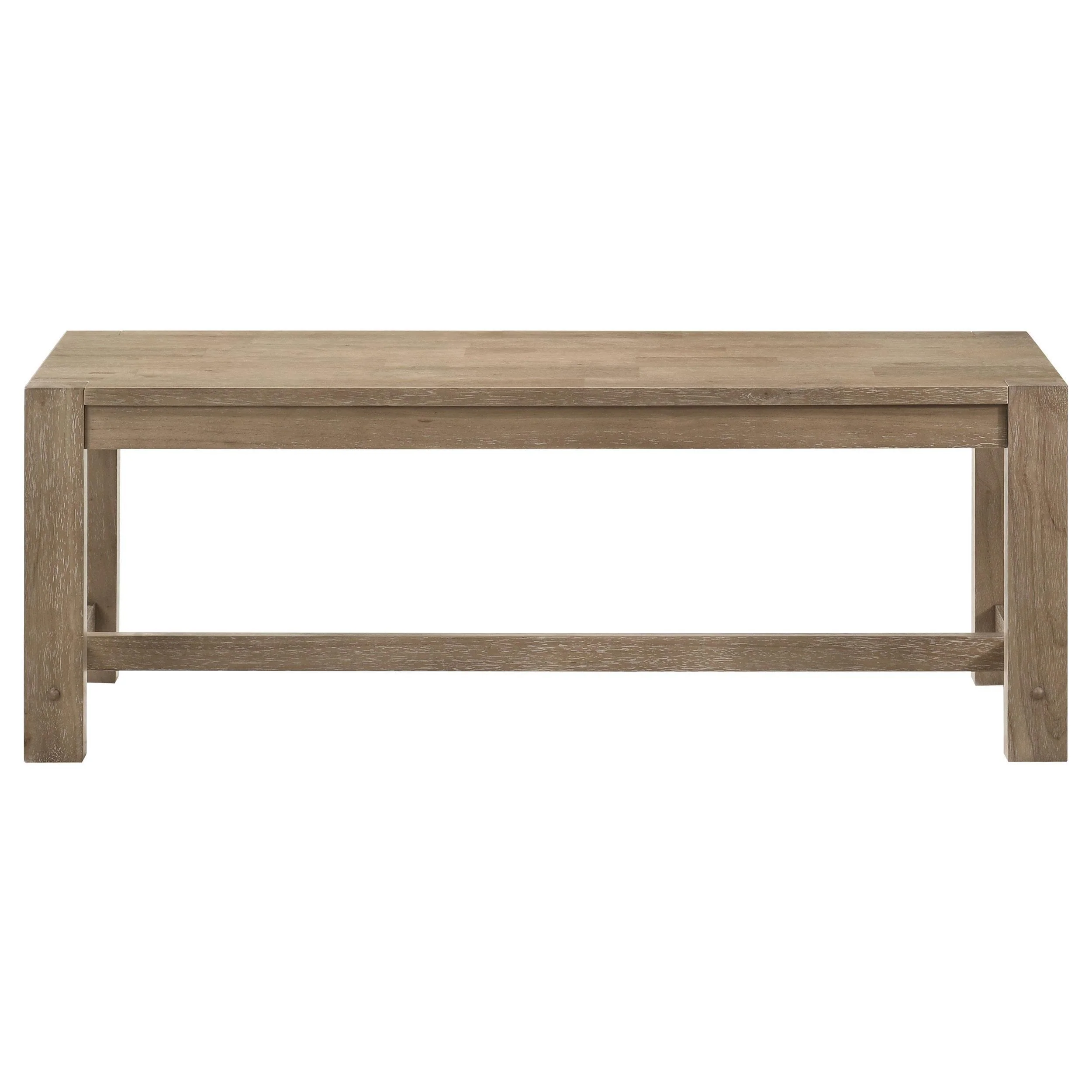 Scottsdale Brown Washed 6-Piece Rectangular Dining Set - Image 10