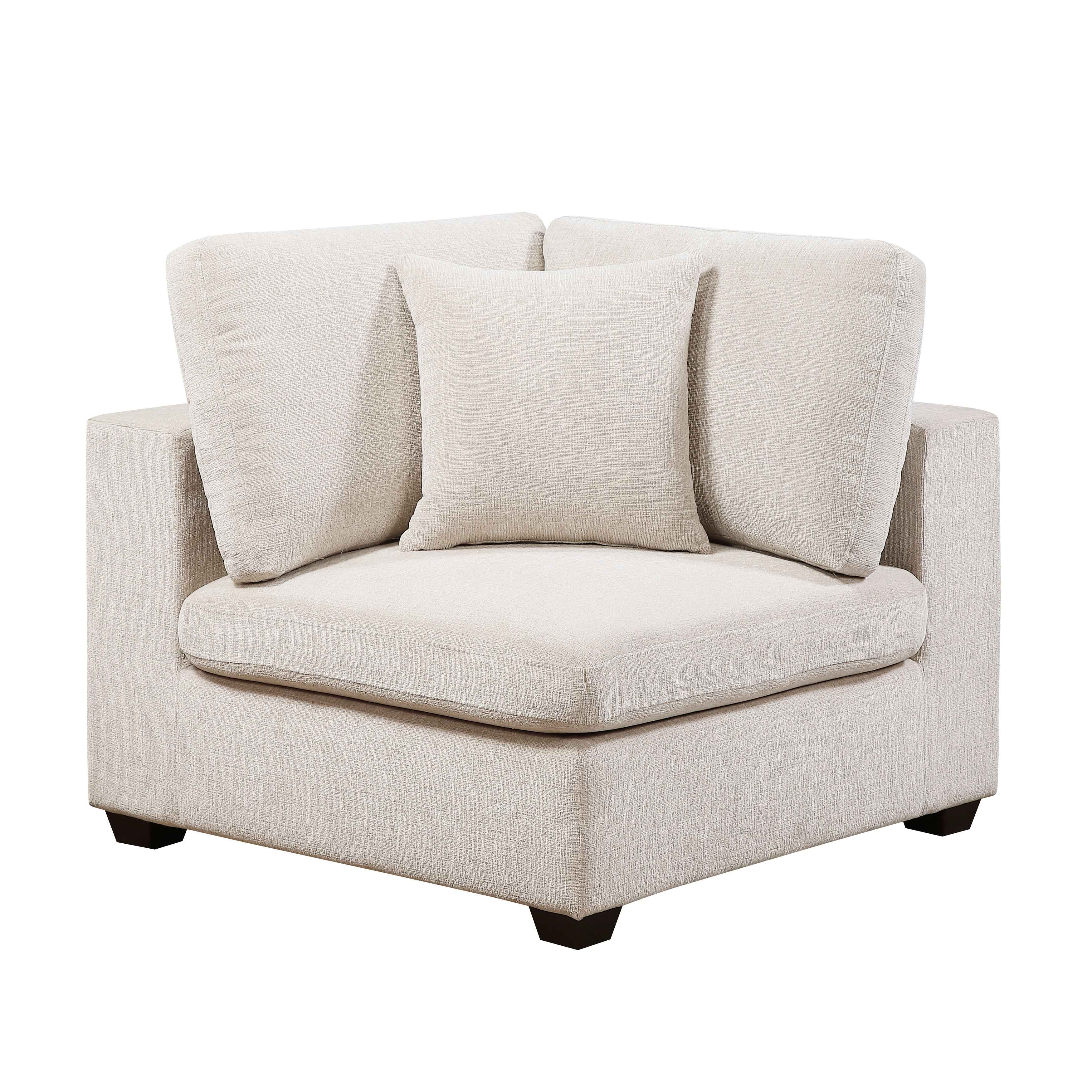 Serenity Beige 5-Piece Modular Sectional - Image 8