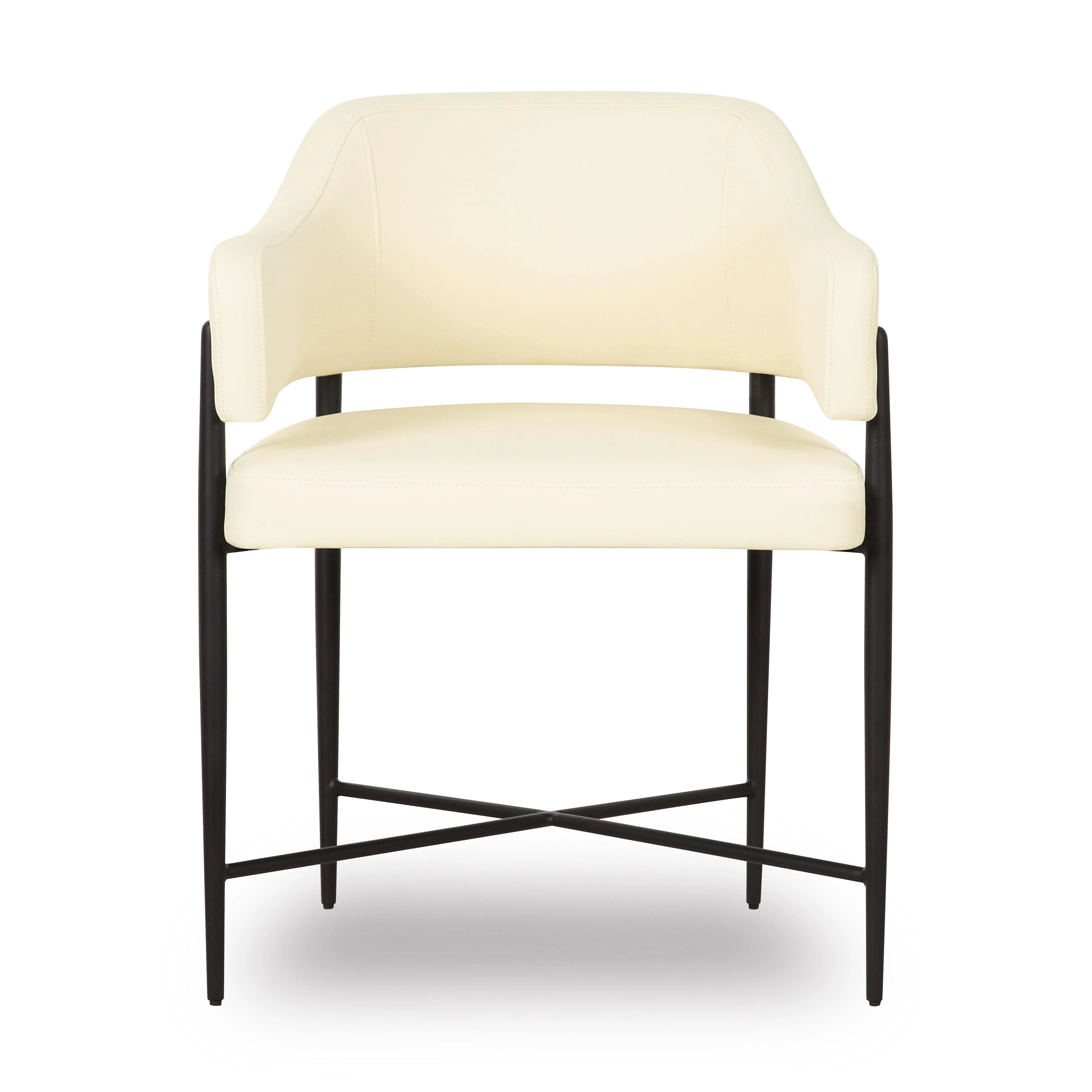 Sezanne Vegan Leather Dining Chair - Image 3