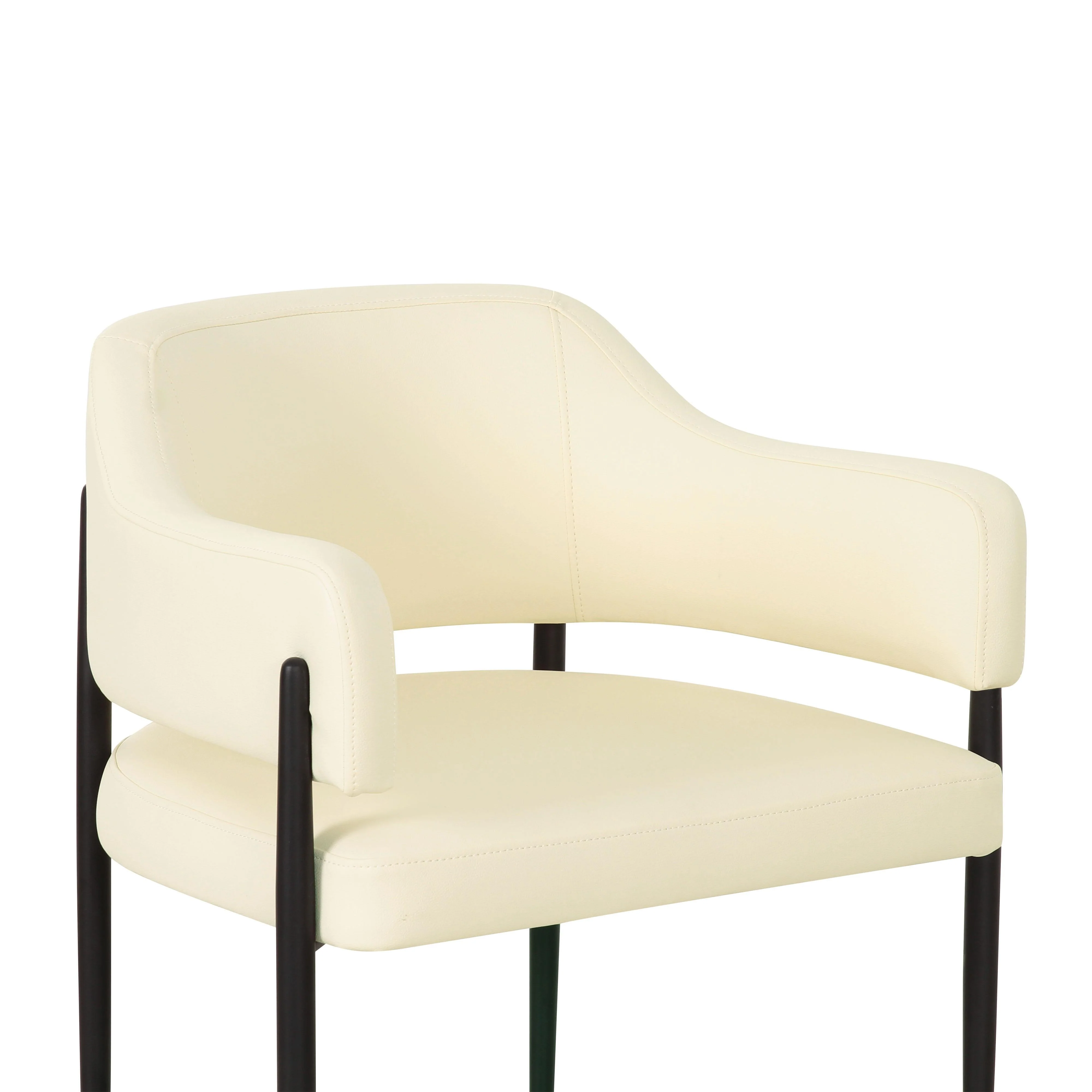 Sezanne Vegan Leather Dining Chair - Image 5