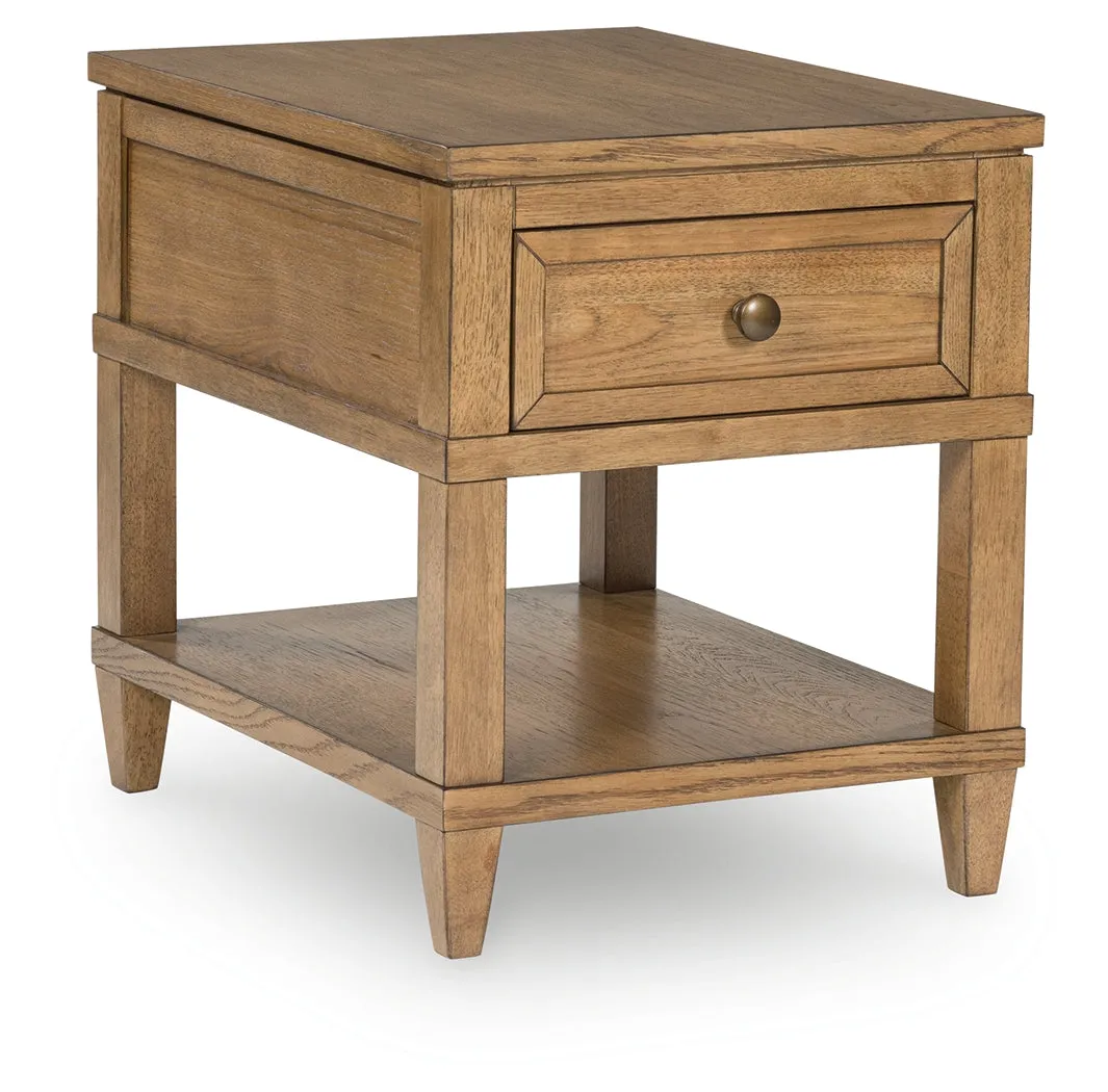 Sharlance Light Brown End Table - Image 2