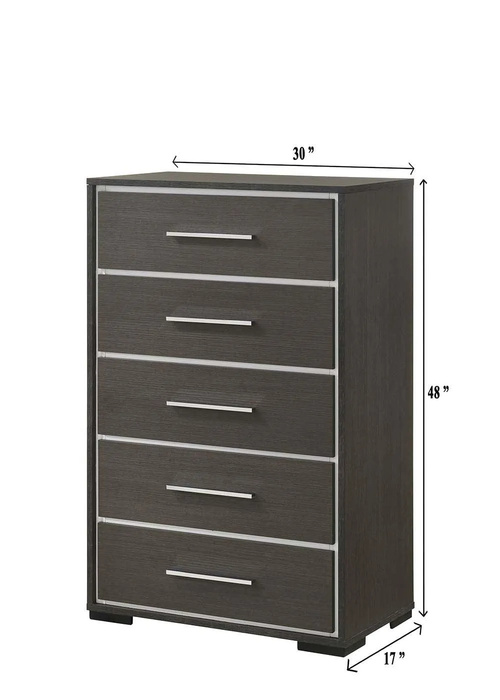 Sharpe Brown Upholstered Panel Bedroom Set - Image 11