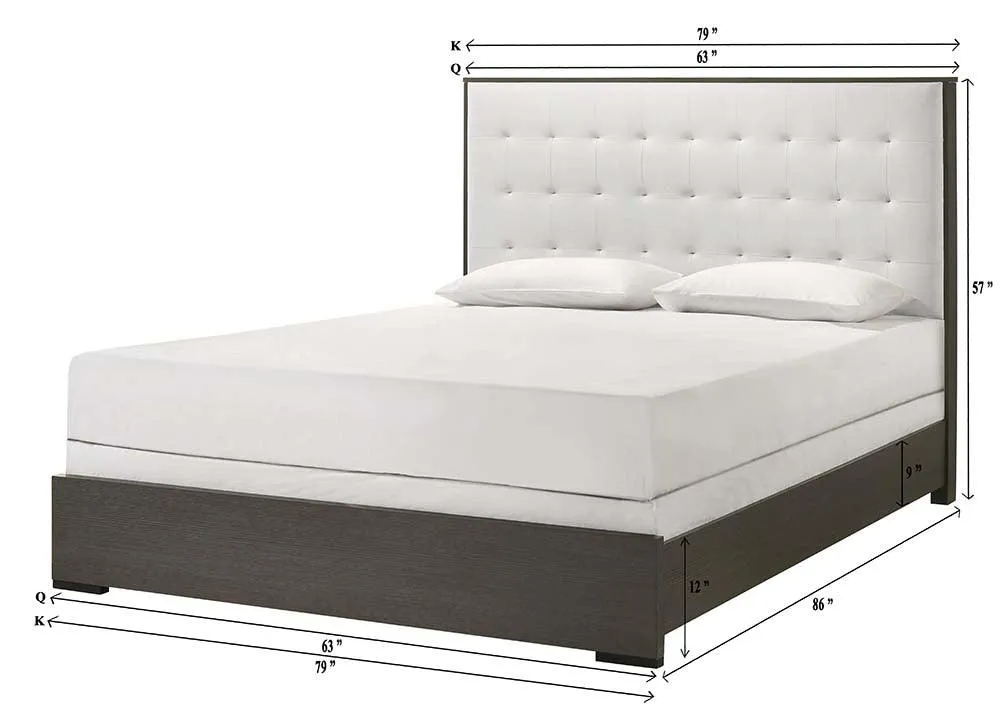 Sharpe Brown Upholstered Panel Bedroom Set - Image 14