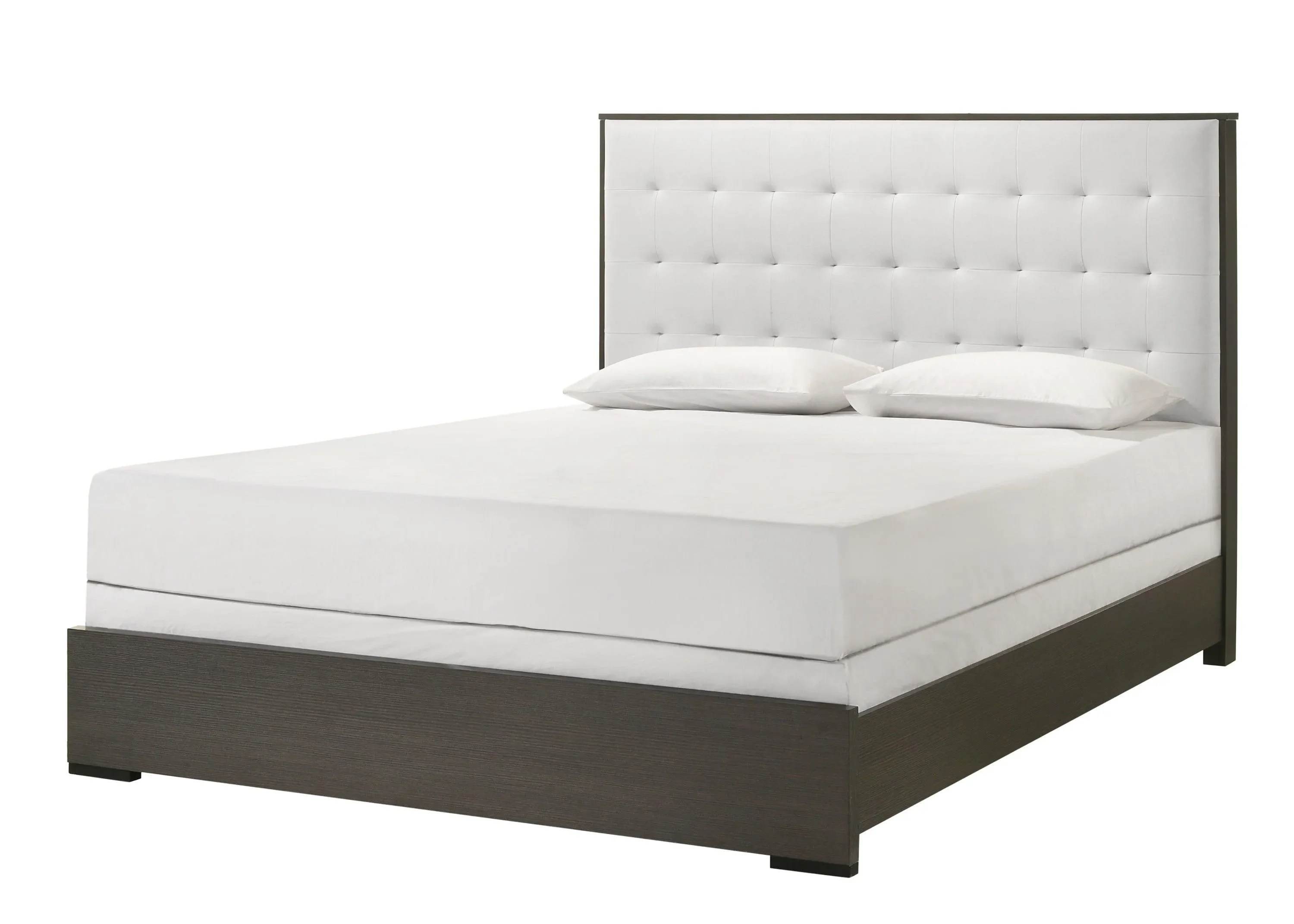 Sharpe Brown Upholstered Panel Bedroom Set - Image 2
