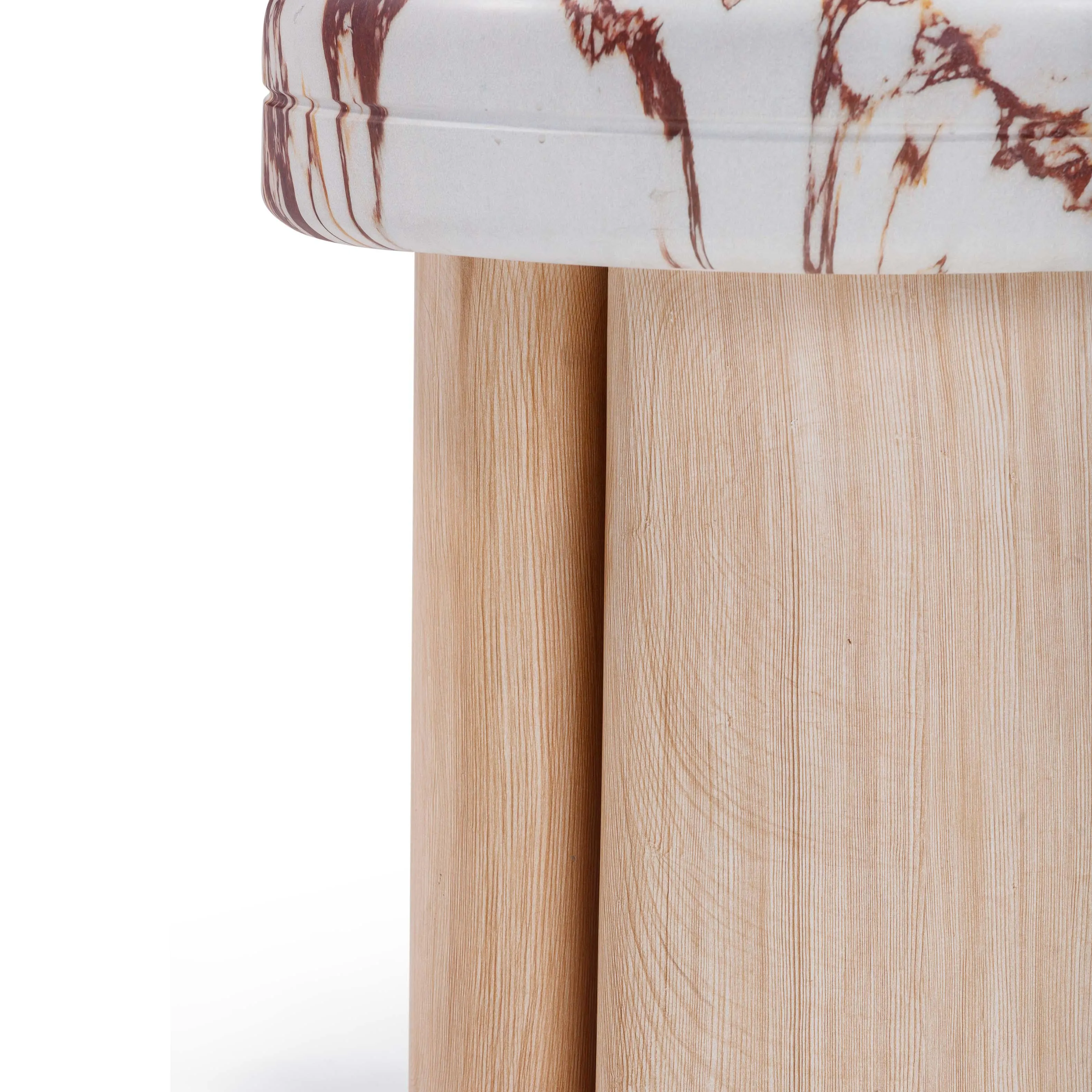 Sheila Textured Concrete Indoor / Outdoor Side Table - Image 15