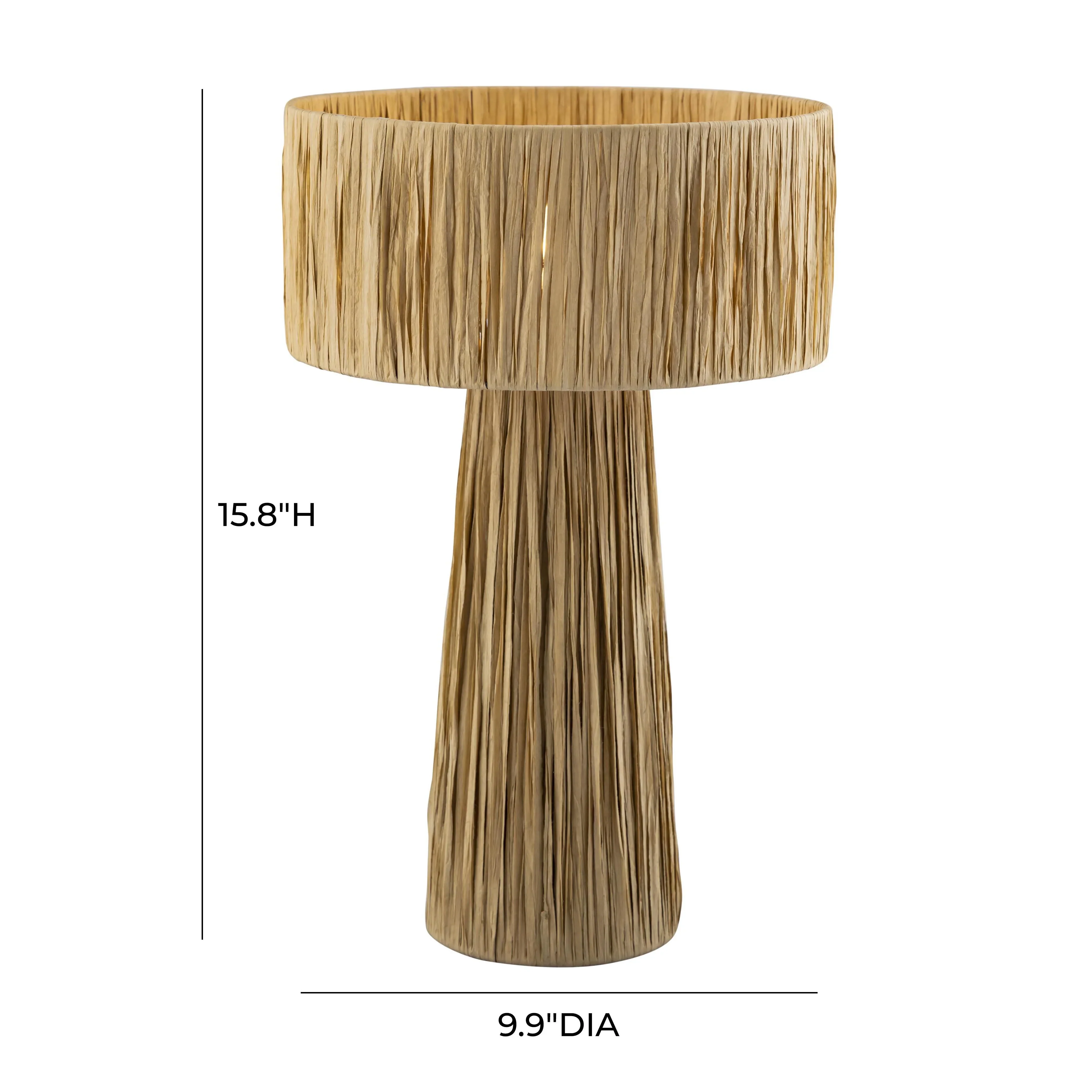 Shelby Raffia Table Lamp - Image 24