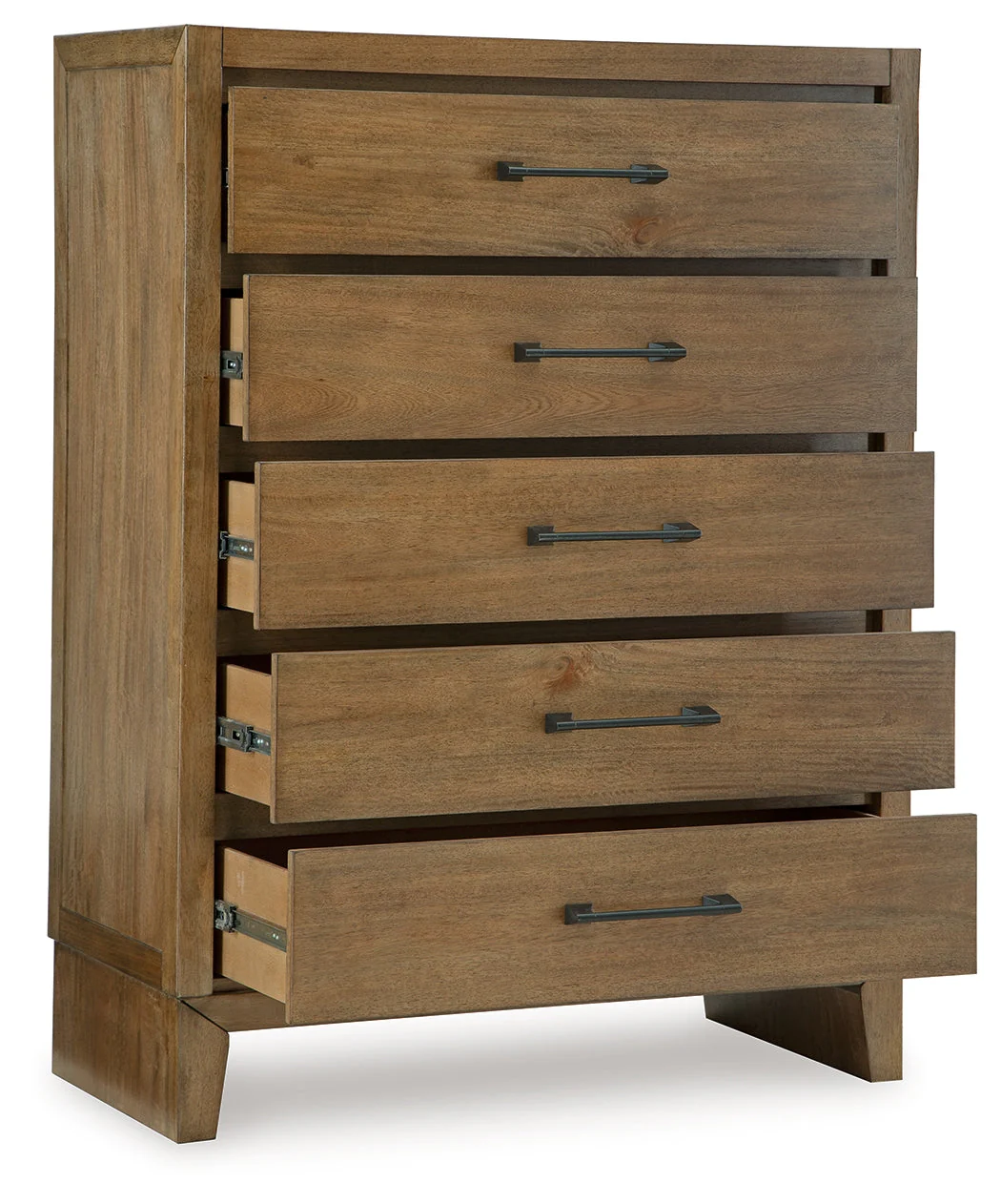 Sherbana Light Brown Platform Bedroom Set - Image 20