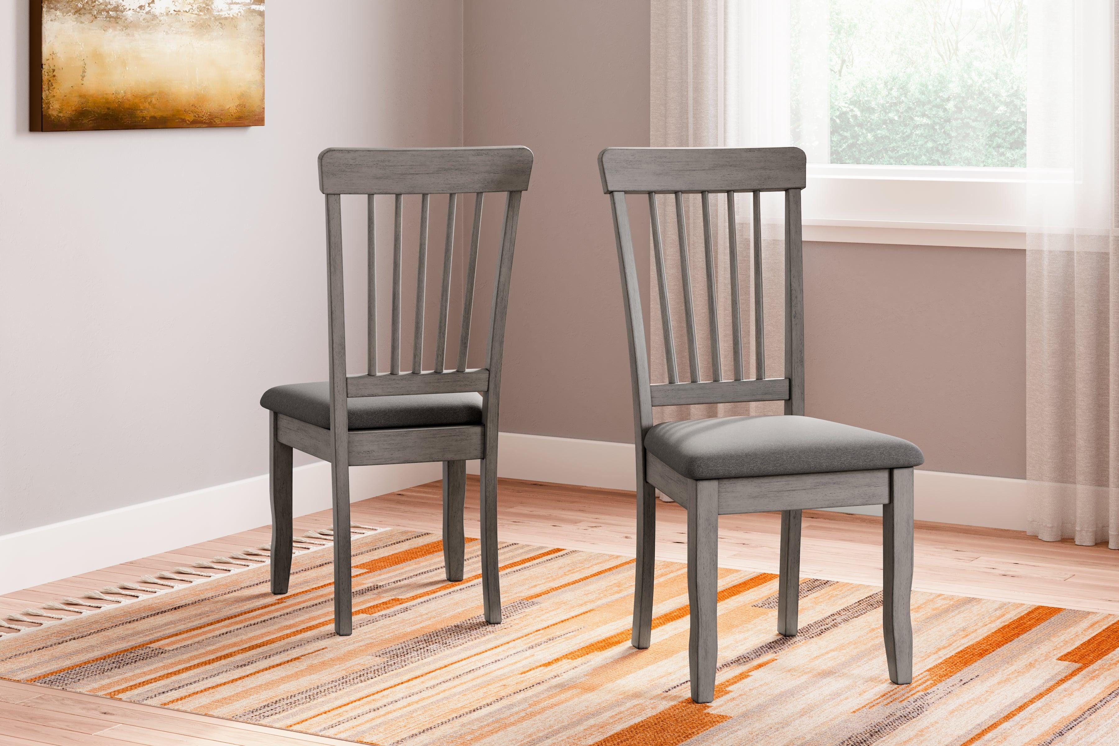 Shullden Gray Dining Table and 2 Chairs - Image 14
