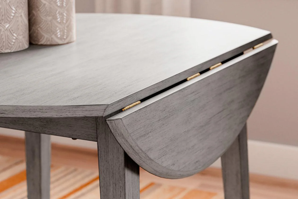 Shullden Gray Dining Table and 4 Chairs - Image 15