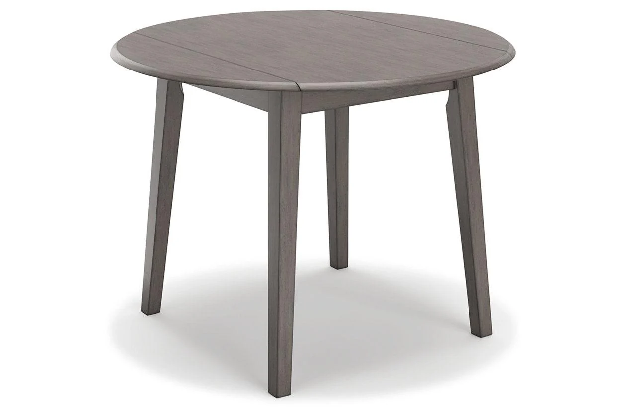 Shullden Gray Dining Table and 4 Chairs - Image 8