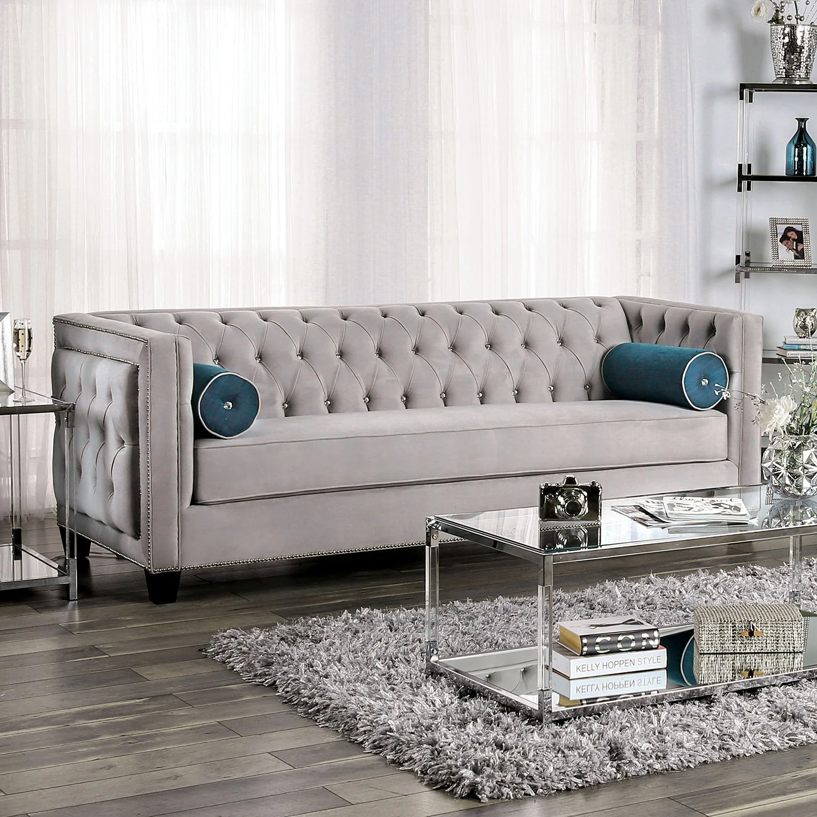 Silvan Gray Sofa & Loveseat - Image 2