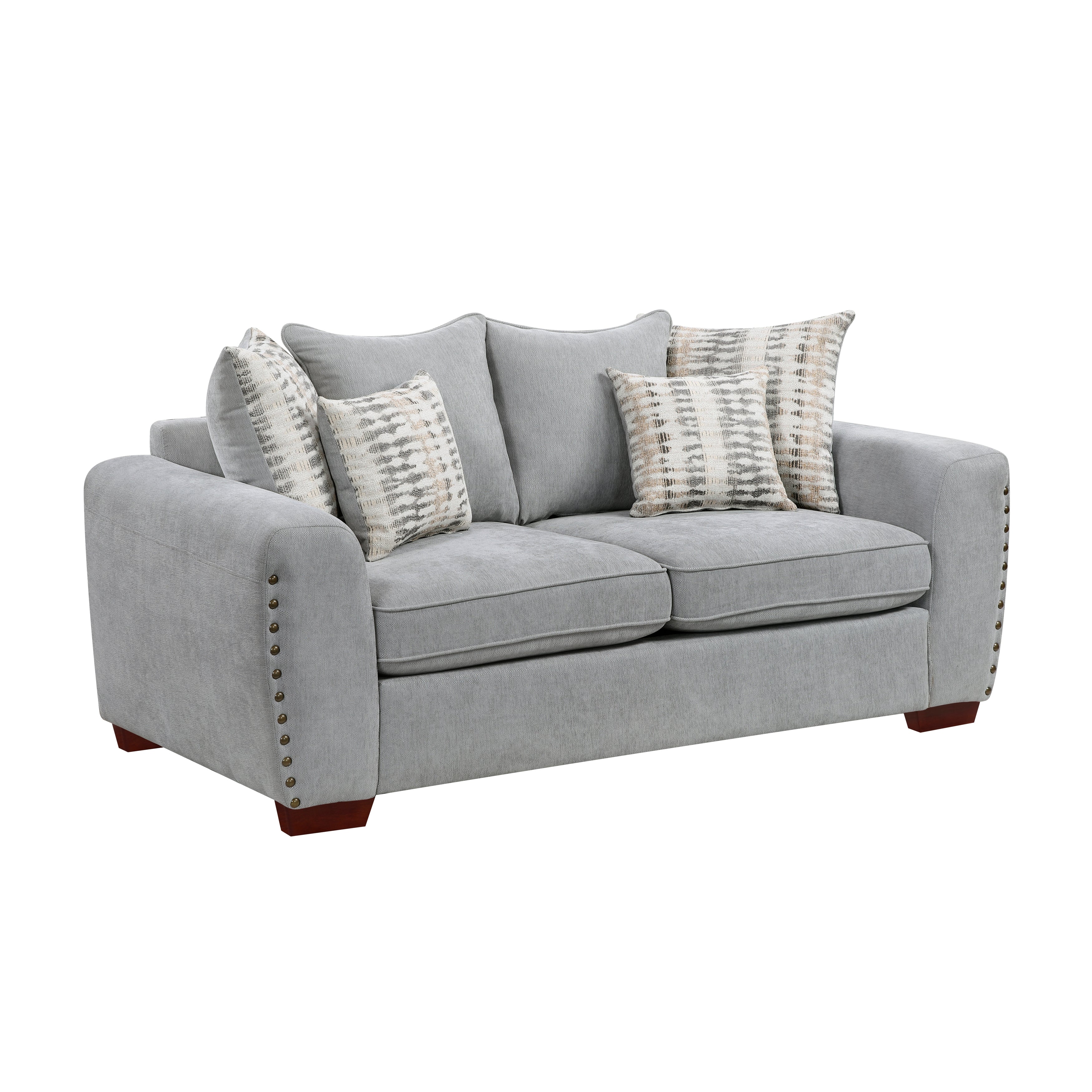 Silverthorne Gray Loveseat