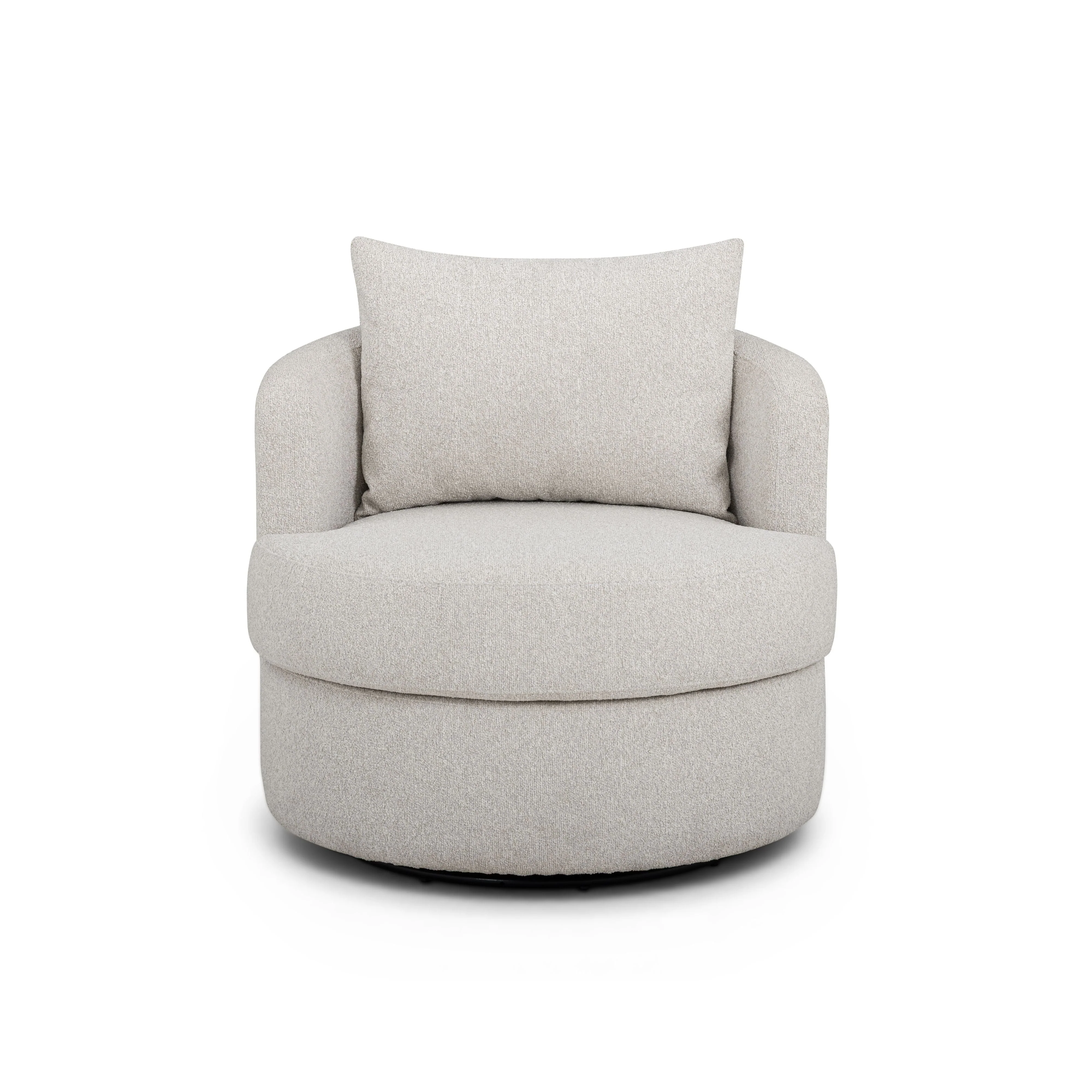 Silvi Performance Boucle Swivel Accent Chair - Image 2