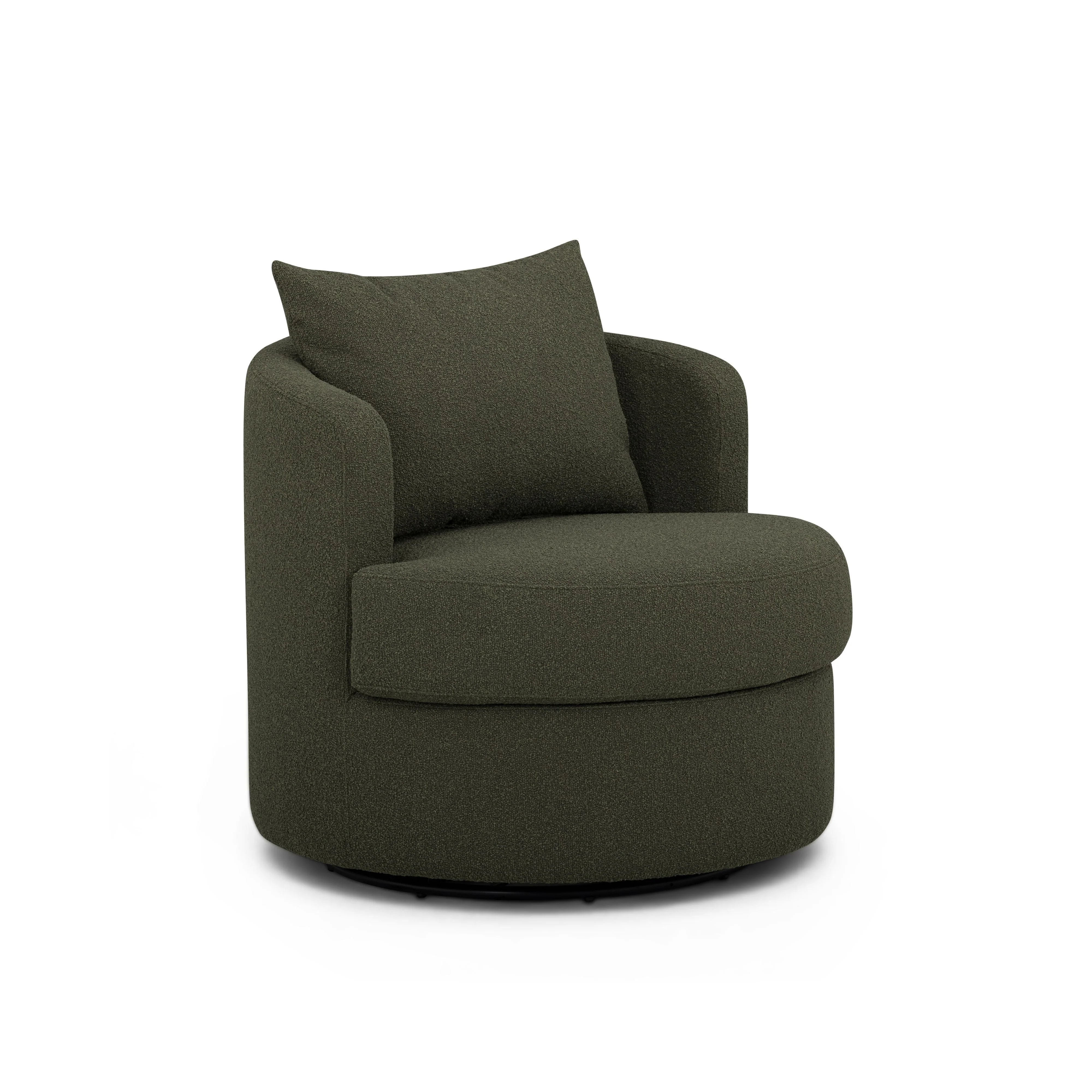 Silvi Performance Boucle Swivel Accent Chair - Image 7