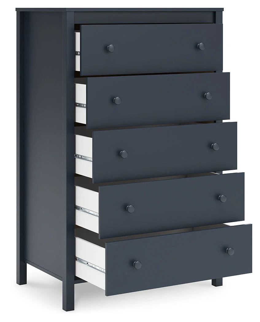 Simmenfort Navy Blue Youth Platform Bedroom Set - Image 27