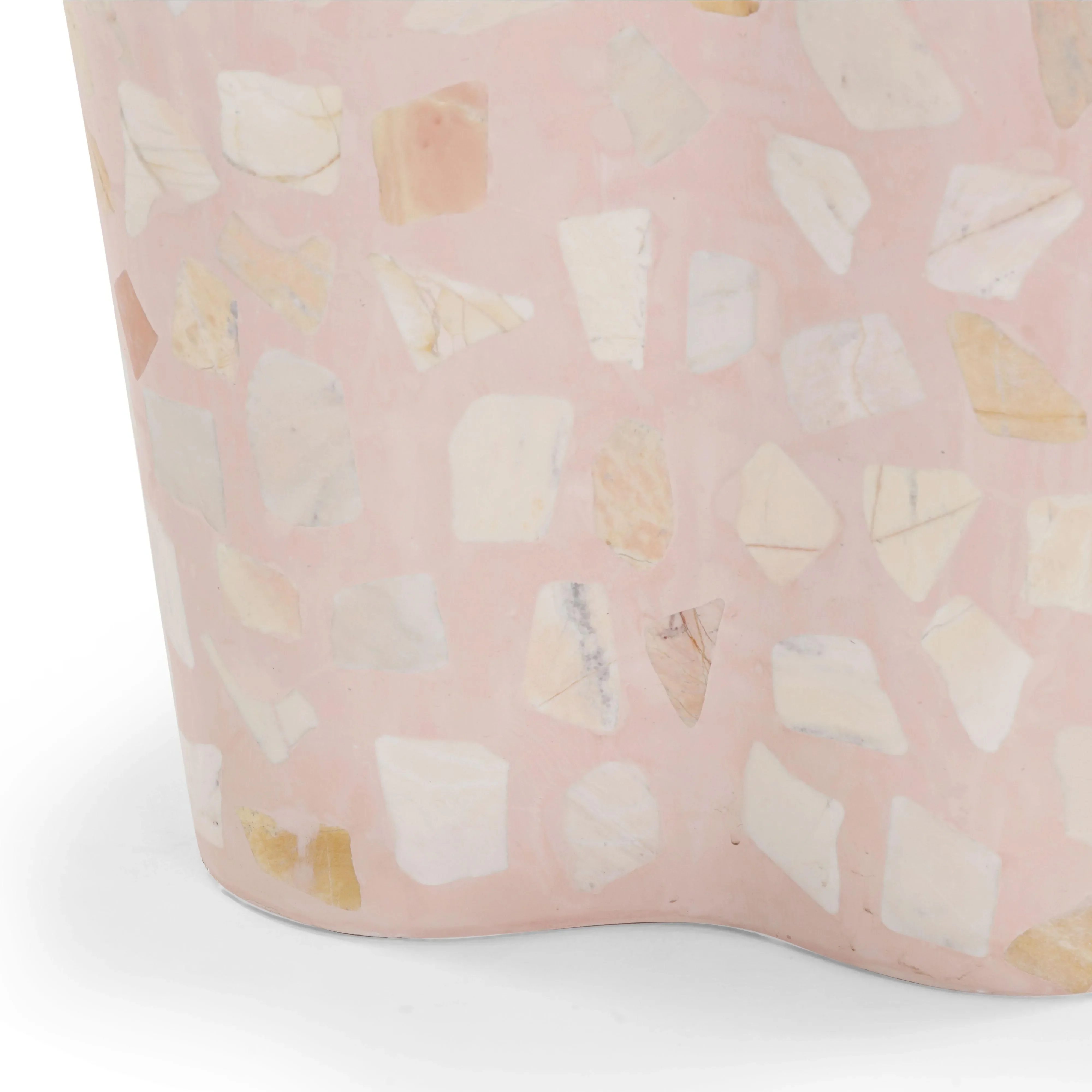 Slab Terrazzo Indoor/Outdoor Side Table - Image 9
