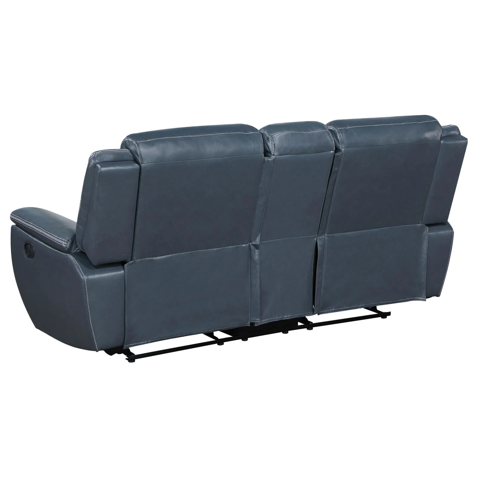 Sloane Blue Upholstered Motion Reclining Living Room Set - Image 15