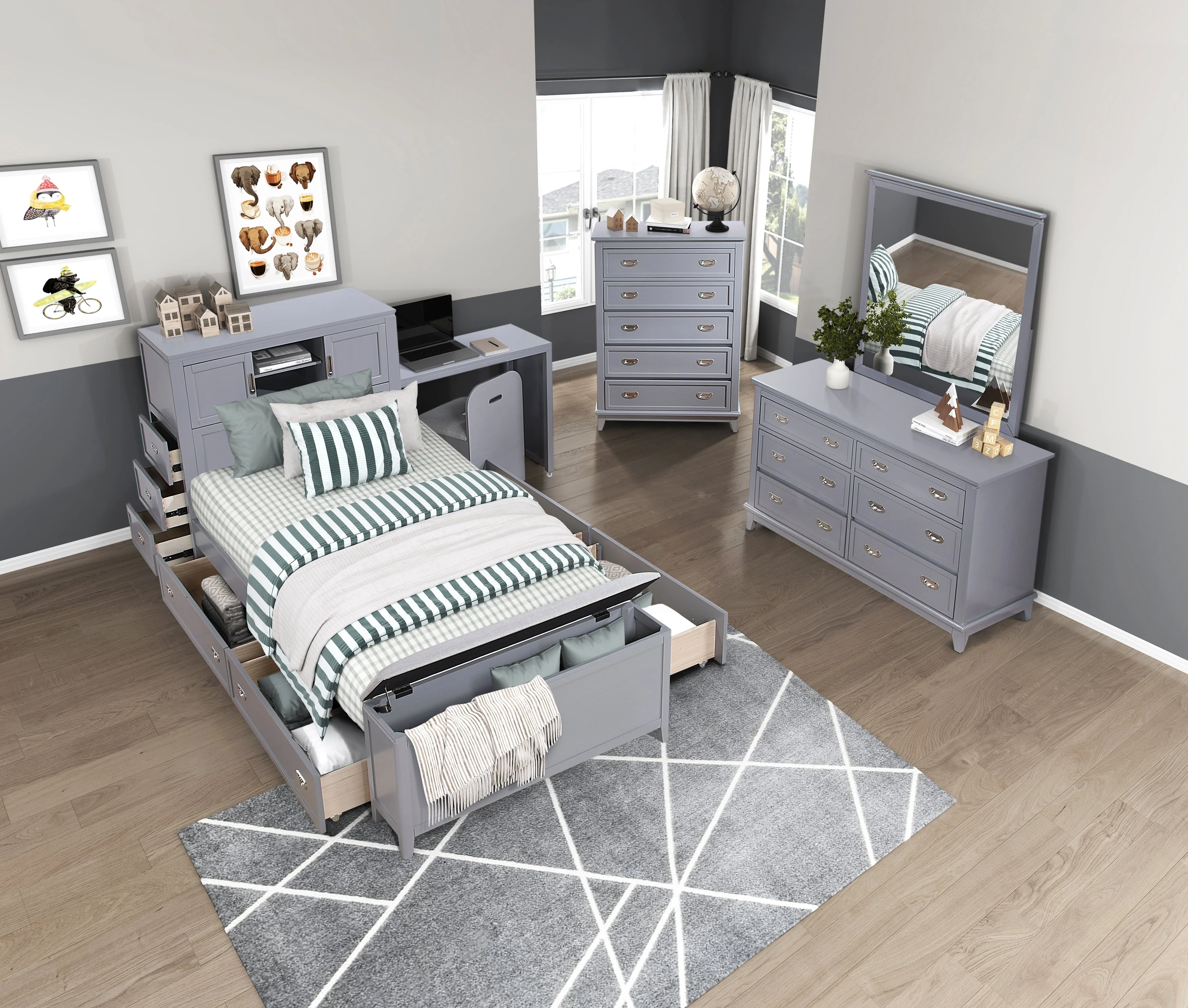 Sloane Gray Chest - Image 22