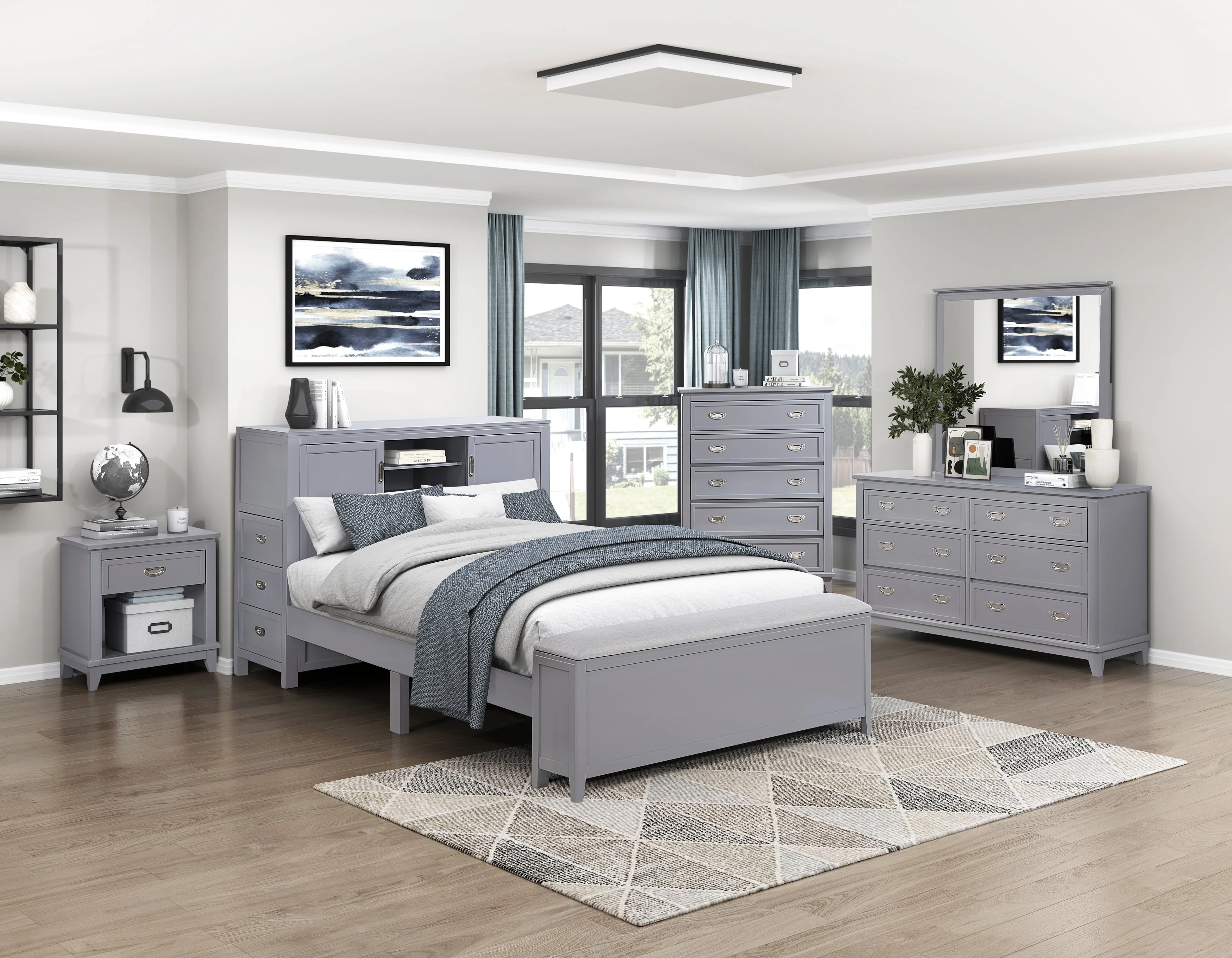 Sloane Gray Dresser - Image 12