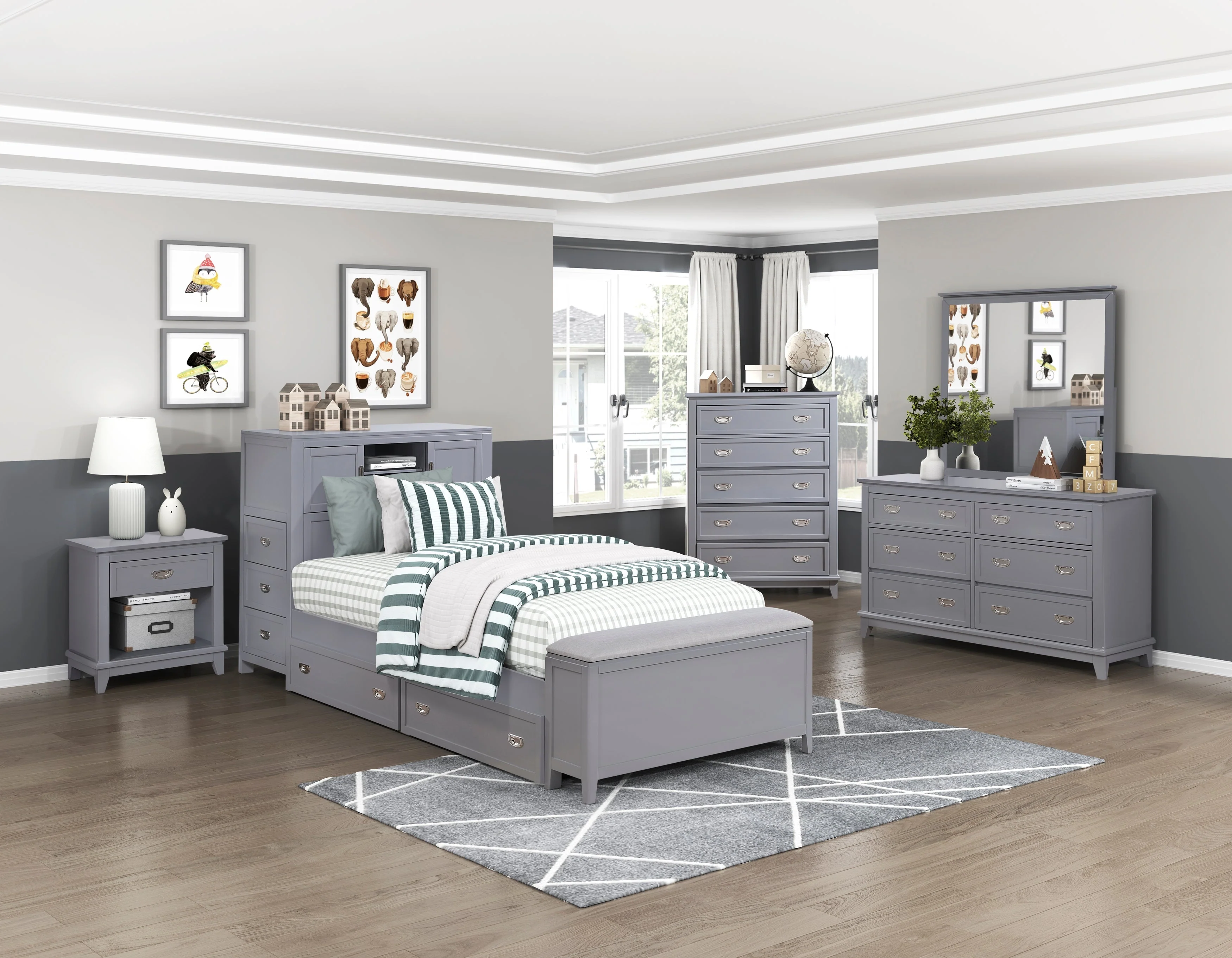 Sloane Gray Dresser - Image 19