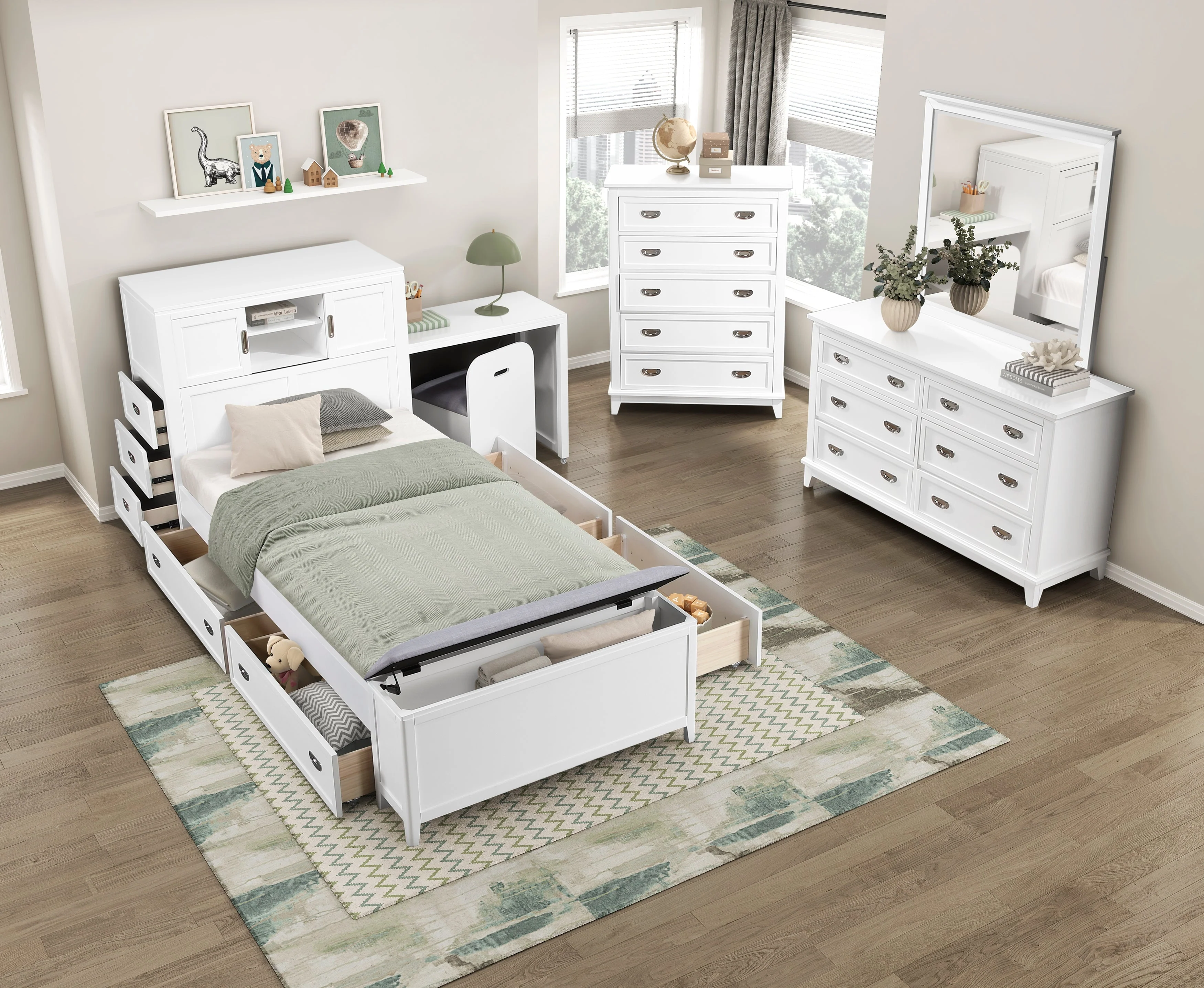 Sloane White Dresser - Image 22