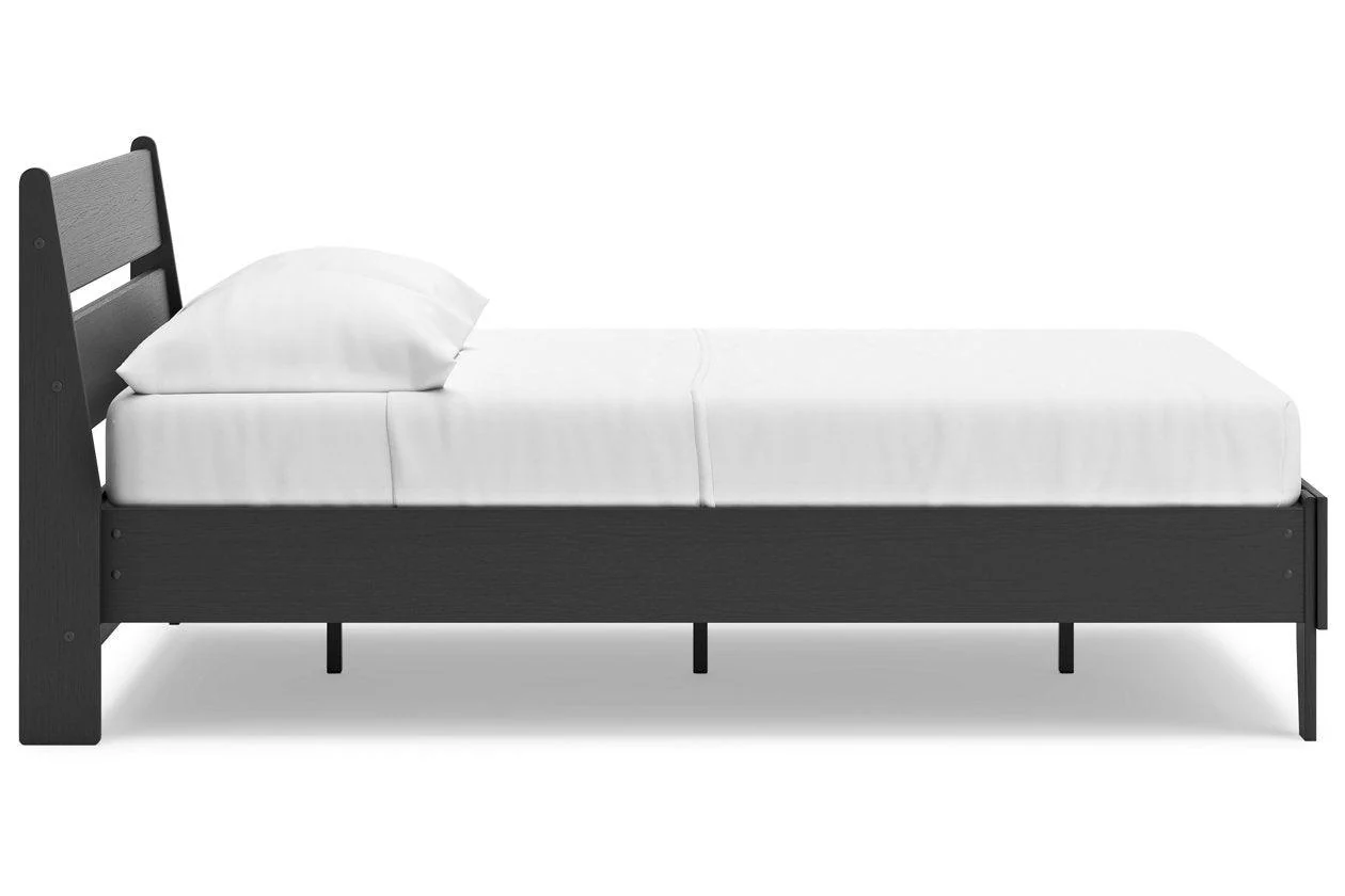 Socalle Black Full Panel Platform Bed - Image 9