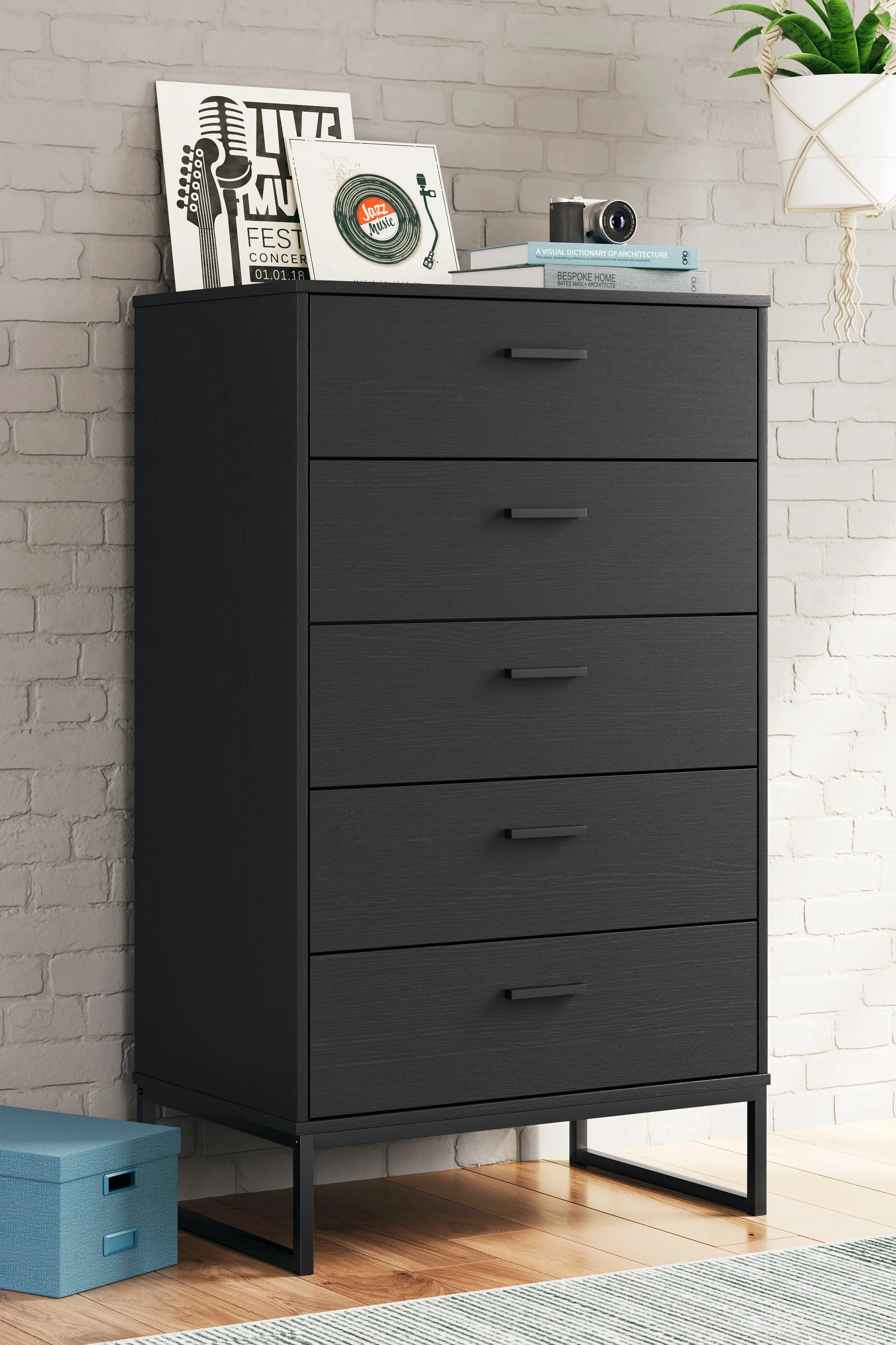 Socalle Black Youth Panel Platform Bedroom Set - Image 17